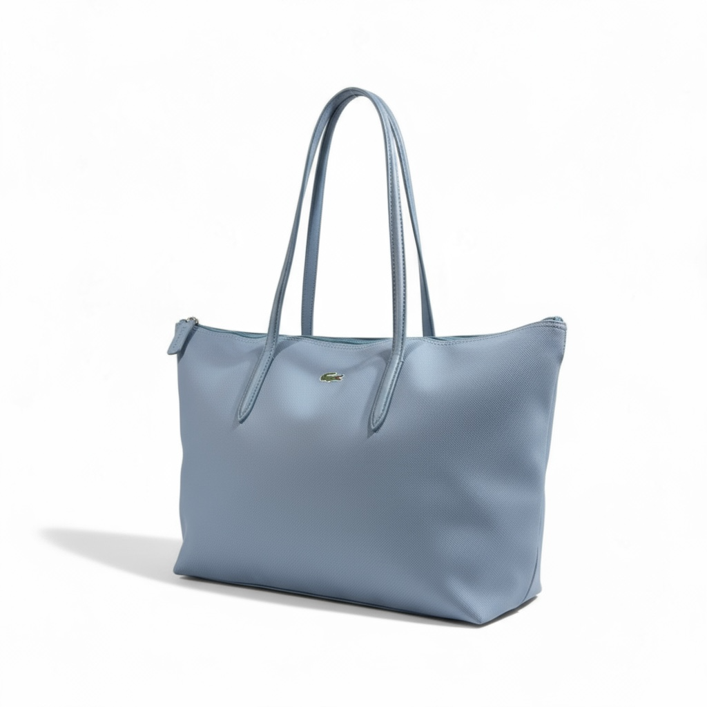 Lacoste Classic Light Blue Tote Bag – Fresh Elegance for Everyday 💎🐊