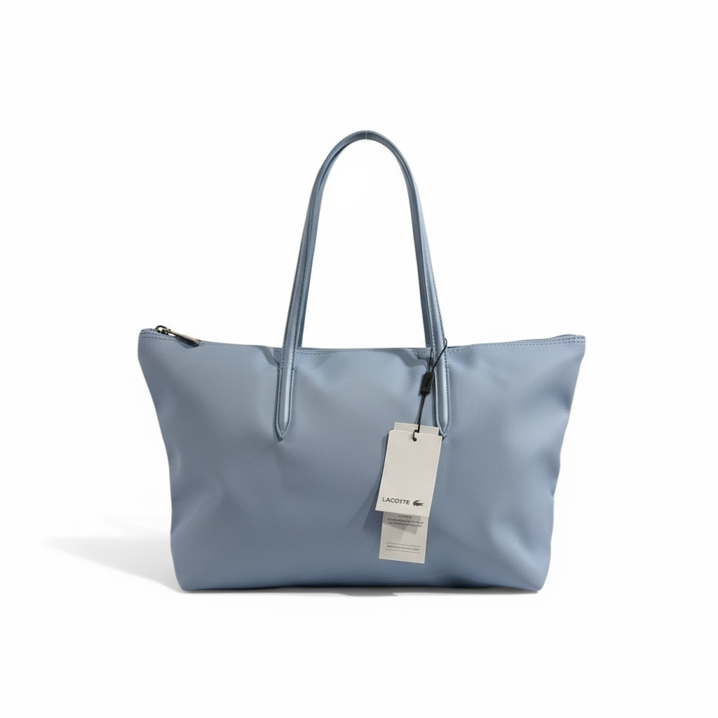Lacoste Classic Light Blue Tote Bag – Fresh Elegance for Everyday 💎🐊