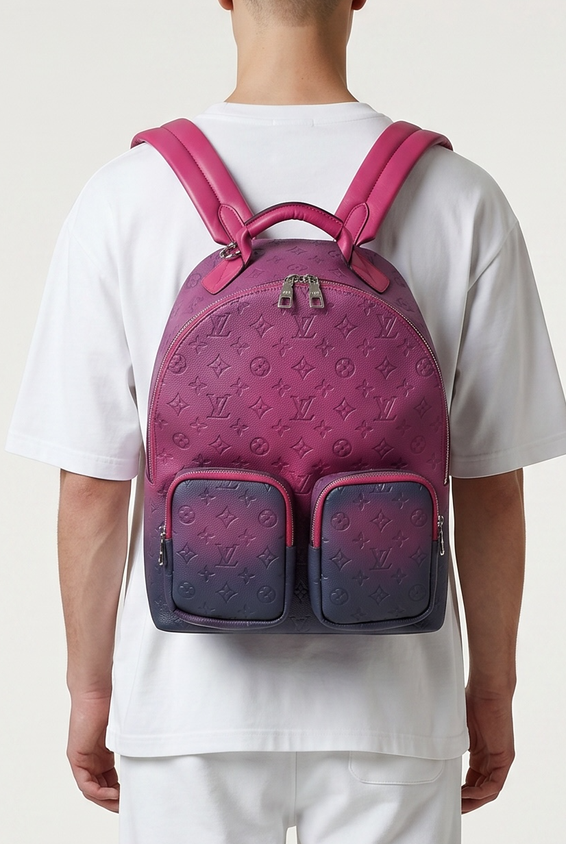 Louis Vuitton Ombre Monogram Gradient Backpack 🎒💖💜✨