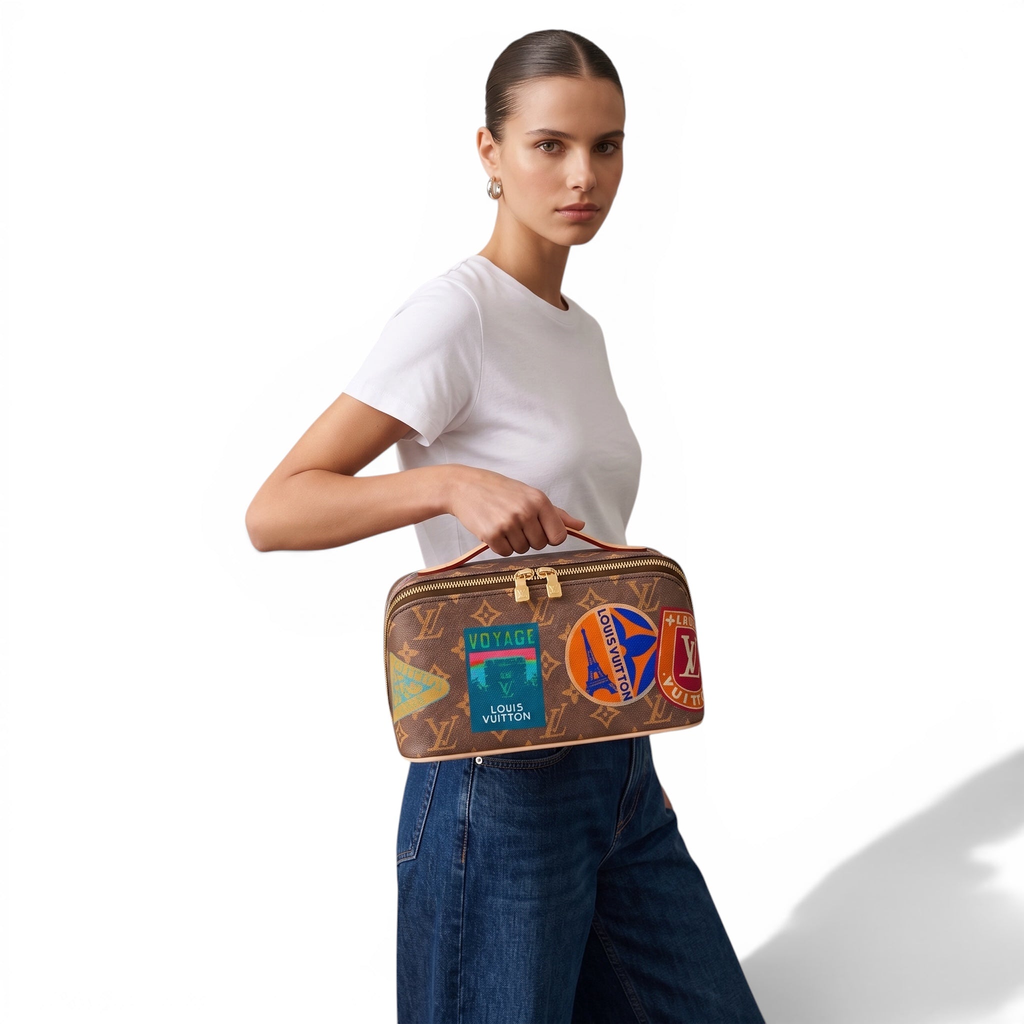 Louis Vuitton Voyage Monogram Travel Cosmetic Case ✈️👜✨