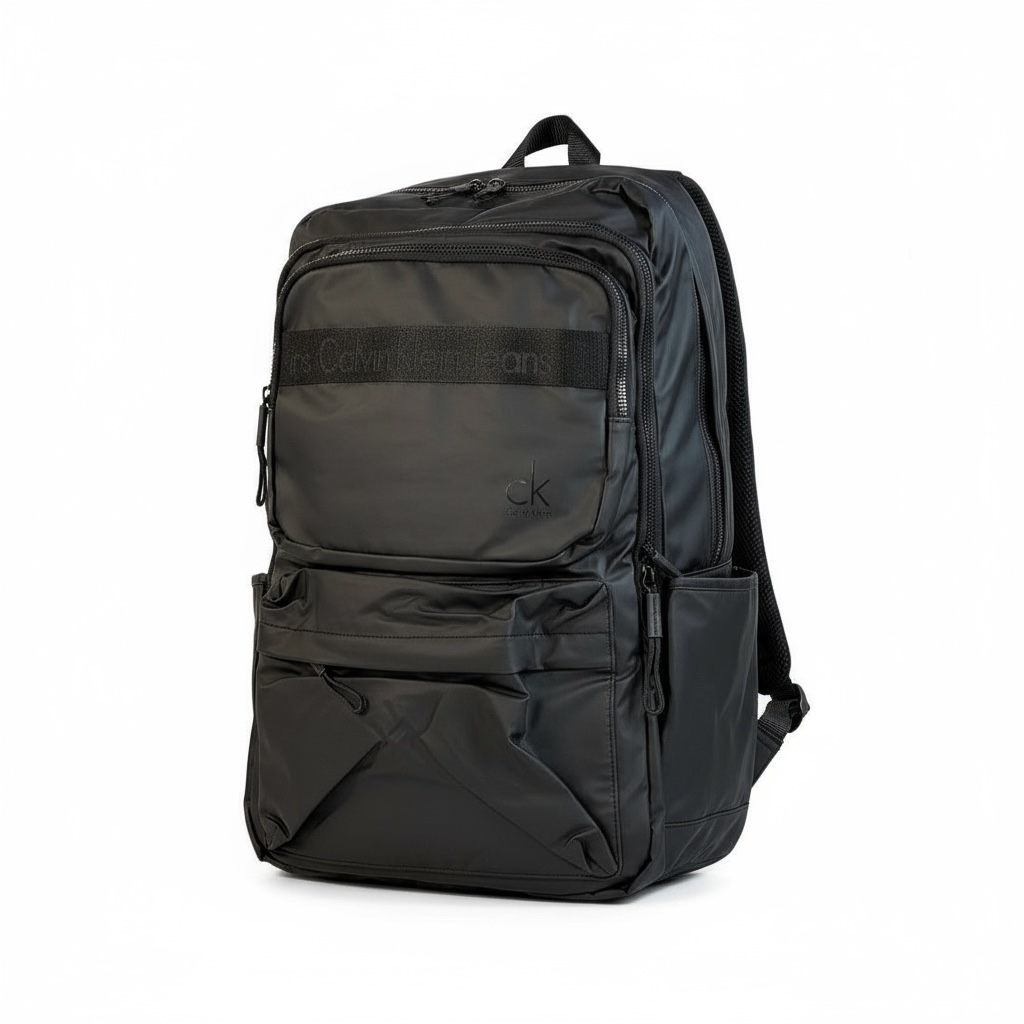 Calvin Klein Jeans Black Backpack 🎒 | Modern Minimalist Travel & Work Bag