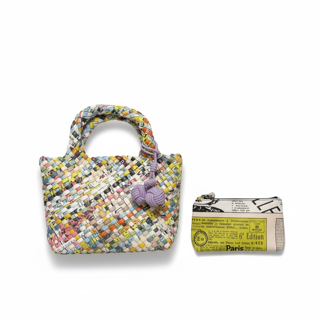 Bottega Veneta Multicolor Woven Tote 🌈👜 | Artistic Luxury Bag