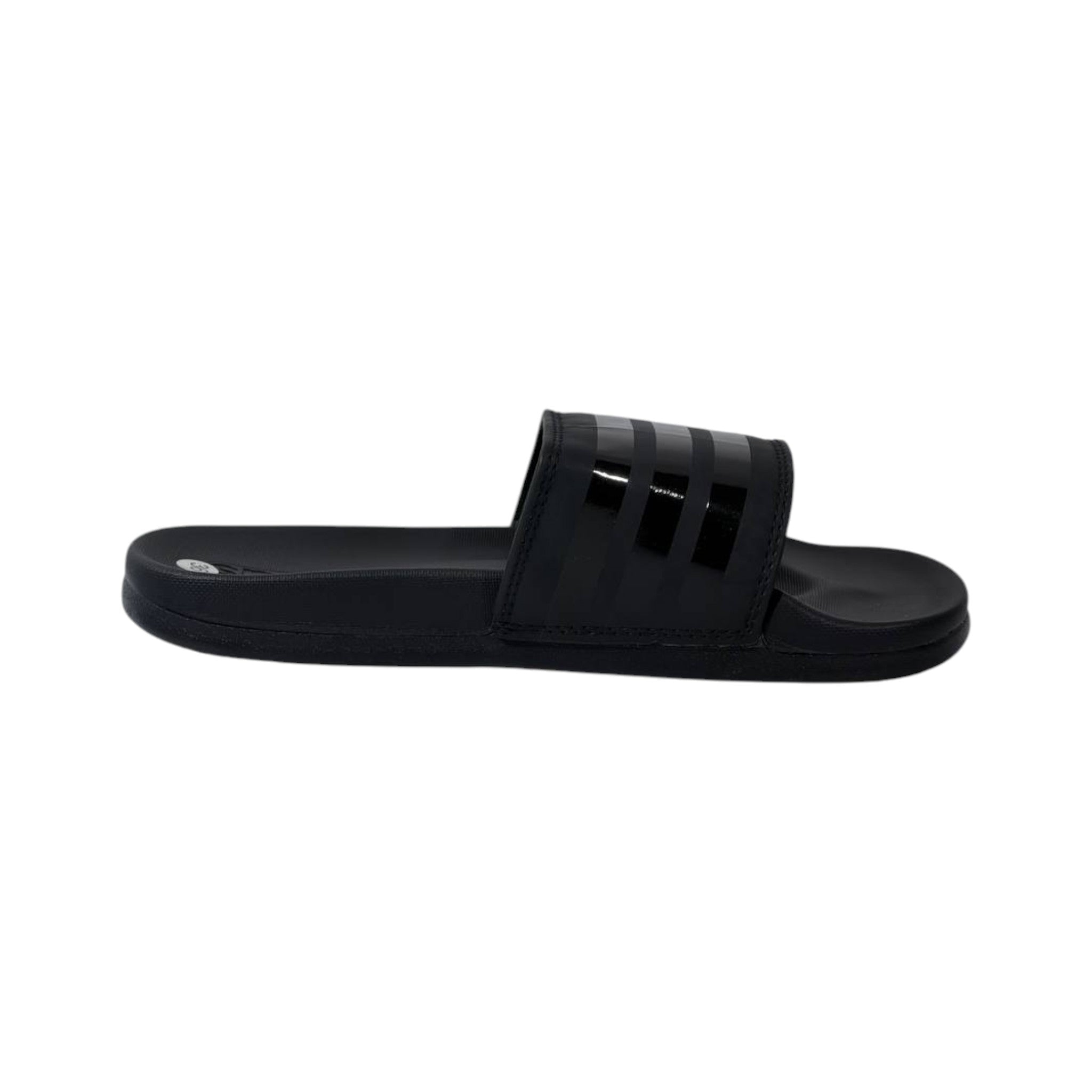 🖤 Adidas Adilette Mono Slides – Triple Black Edition ⚫✨ - MASTERPIECE