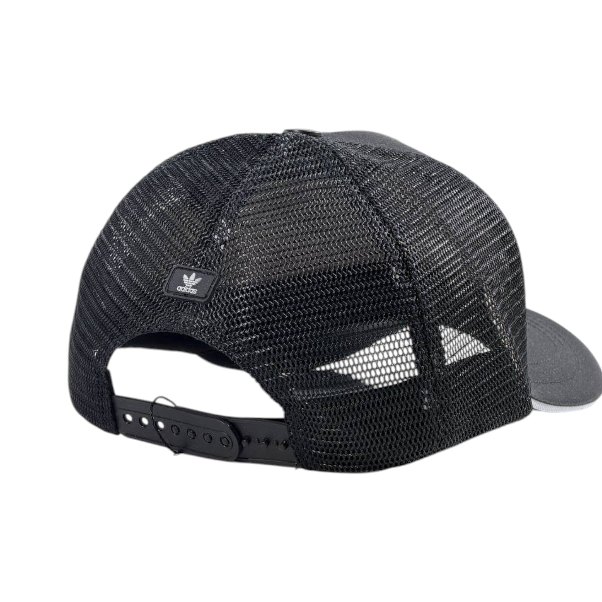 🧢 Adidas Black Trucker Cap | Bold Logo Mesh Street Style 🔥🖤 - MASTERPIECE