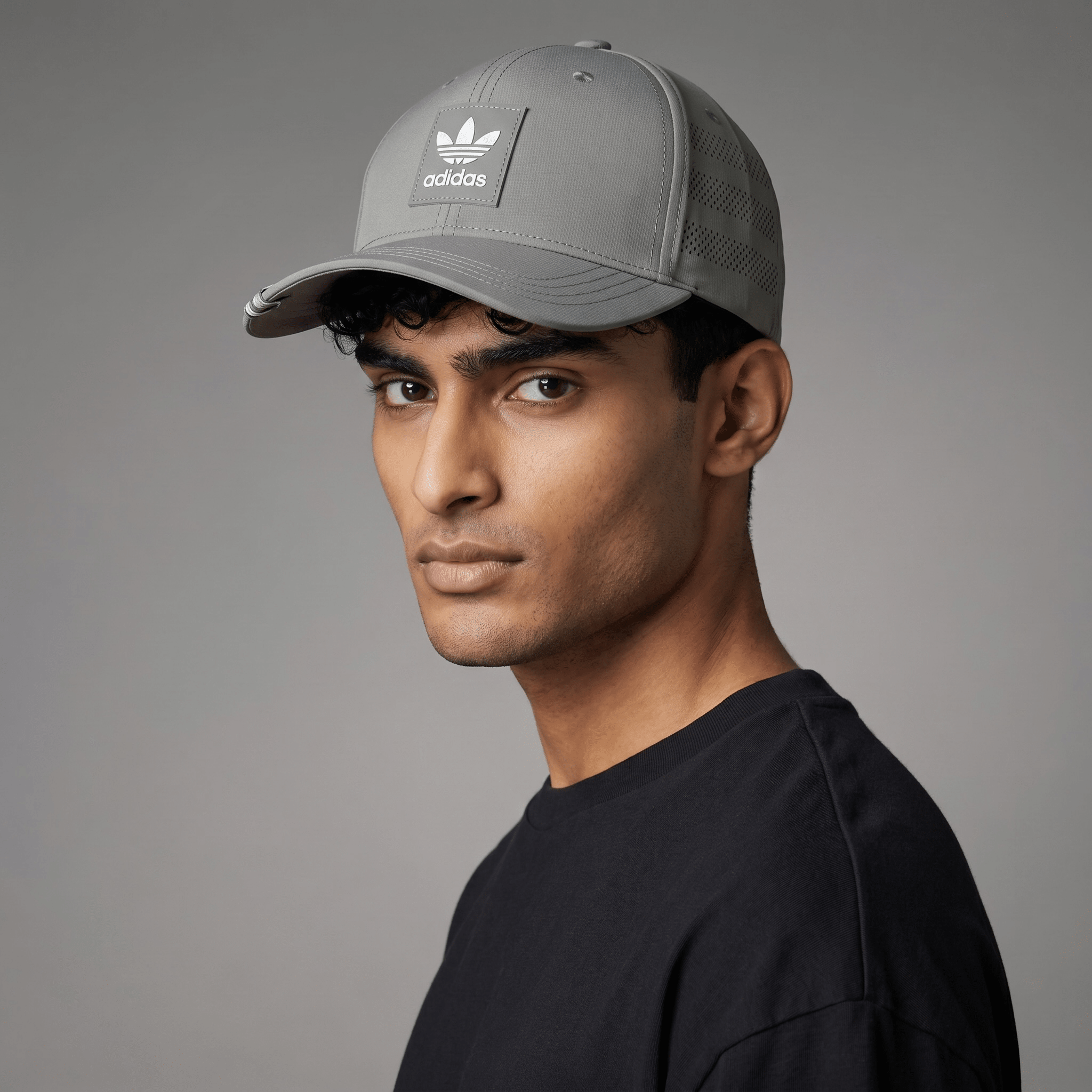 🧢 Adidas Grey Performance Cap | Minimal Sport Style & Breathable Comfort ⚡ - MASTERPIECE