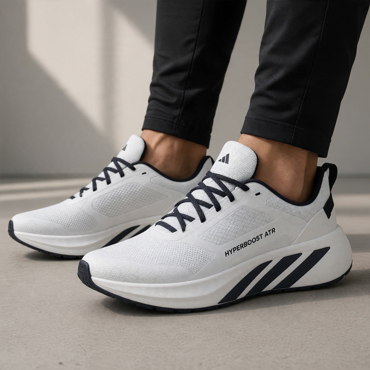Adidas Hyperboost ATR – White Running Sneaker - MASTERPIECE