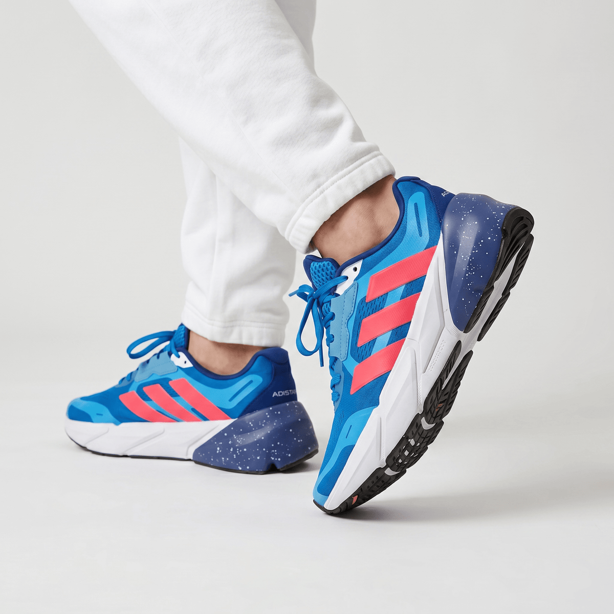 🔥⚡ Adidas Performance Running Sneakers Blue & Pink – Lightweight Sport Training Shoes 👟💙 - MASTERPIECE