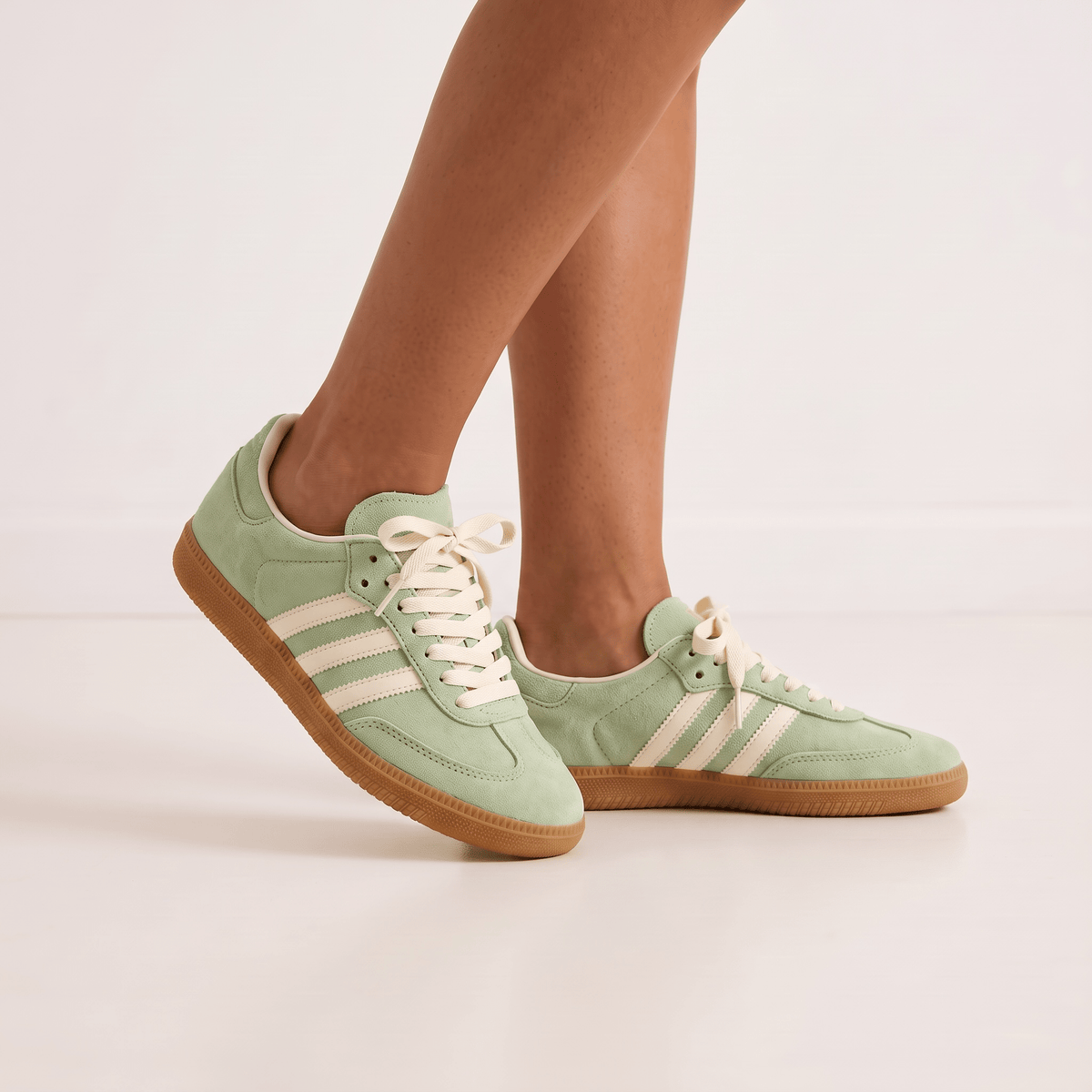 Adidas Samba Suede Sneaker — Seafoam - MASTERPIECE