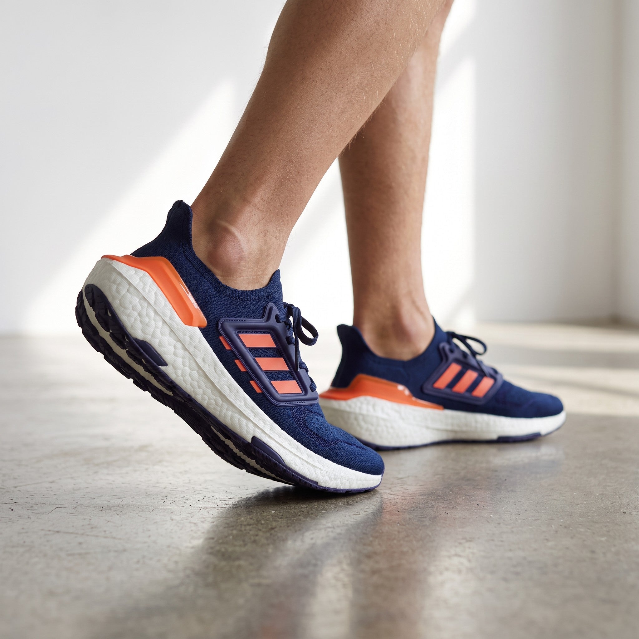 Adidas Ultraboost Running Shoes – Navy/Orange ⚡👟 - MASTERPIECE