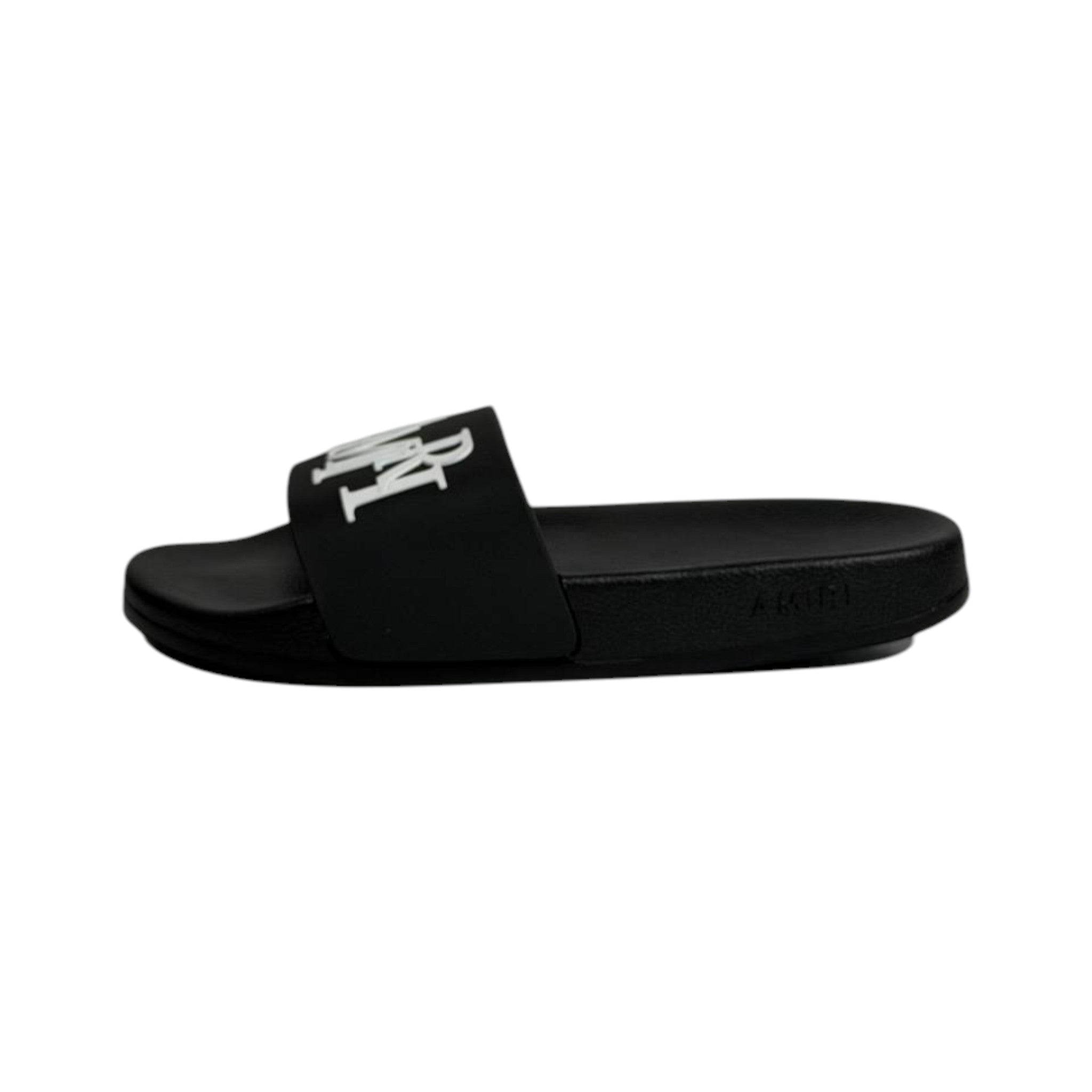 Amiri Black Slides – Bold Luxury Comfort Sandals 🖤🔥 - MASTERPIECE