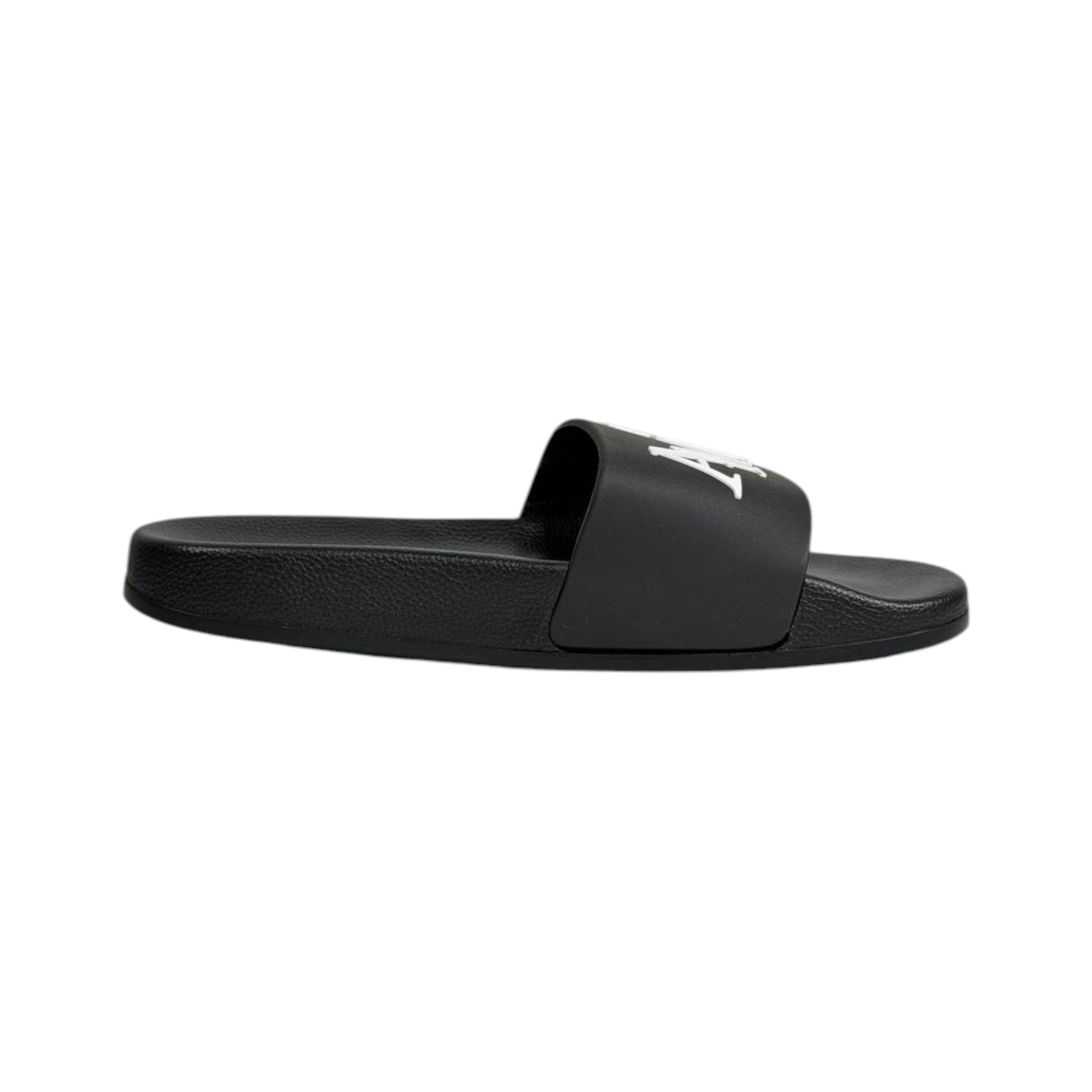 Amiri Black Slides – Bold Luxury Comfort Sandals 🖤🔥 - MASTERPIECE
