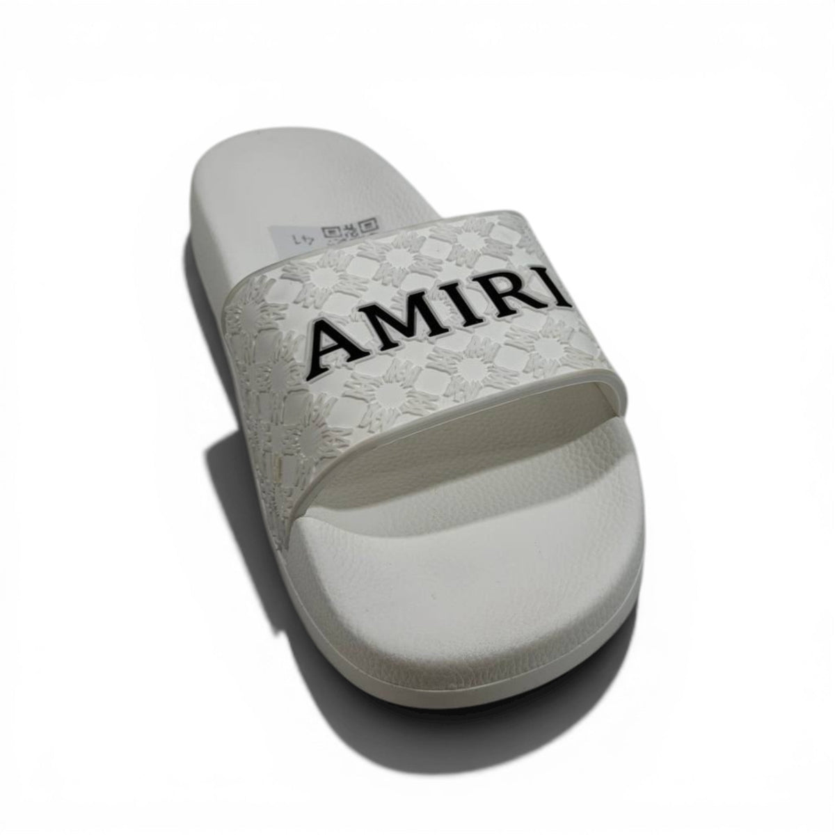 AMIRI Luxury White Slide Sandals – Minimal Designer Comfort & Everyday Style 👟✨ - MASTERPIECE