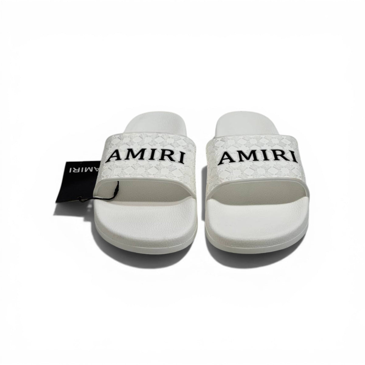 AMIRI Luxury White Slide Sandals – Minimal Designer Comfort & Everyday Style 👟✨ - MASTERPIECE