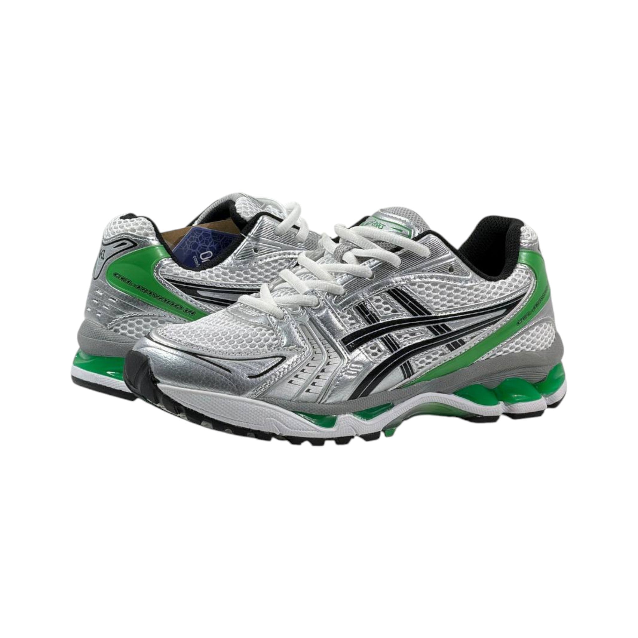 ASICS Gel-Kayano Retro Runner Sneakers ⚪🟢 - MASTERPIECE