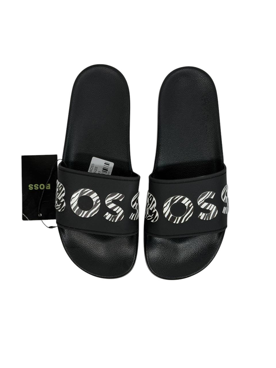 BOSS Logo Slides – Black Statement Edition ⚫🔥 - MASTERPIECE