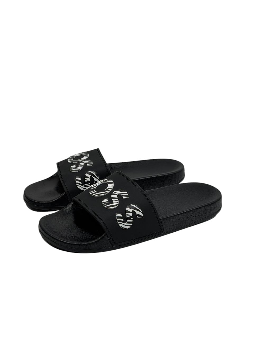 BOSS Logo Slides – Black Statement Edition ⚫🔥 - MASTERPIECE