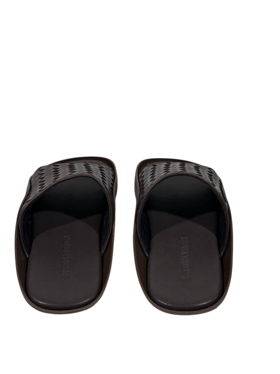 Bottega Veneta Intrecciato Slide Sandals – Brown Edition 🤎✨ - MASTERPIECE