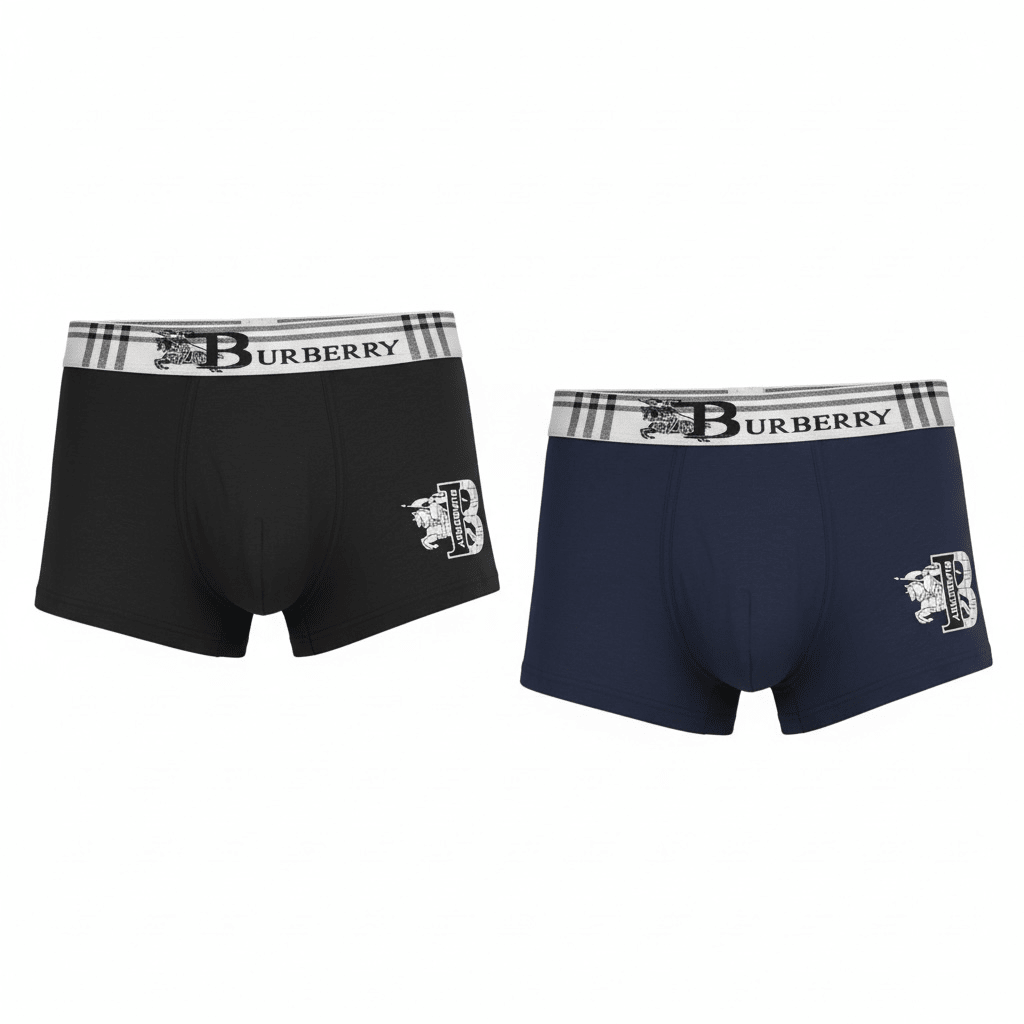 Burberry Classic Logo Boxer Briefs – Premium 3-Pack 🩲🔥 - MASTERPIECE