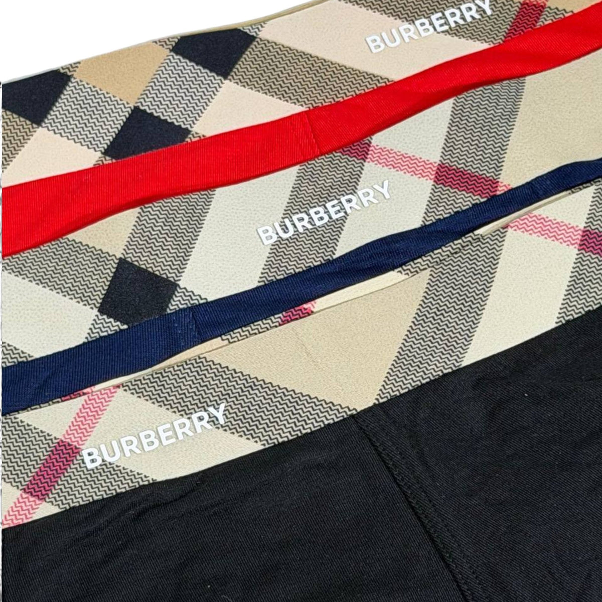 Burberry Inspired Check Waistband Men's Boxer Set - MASTERPIECE