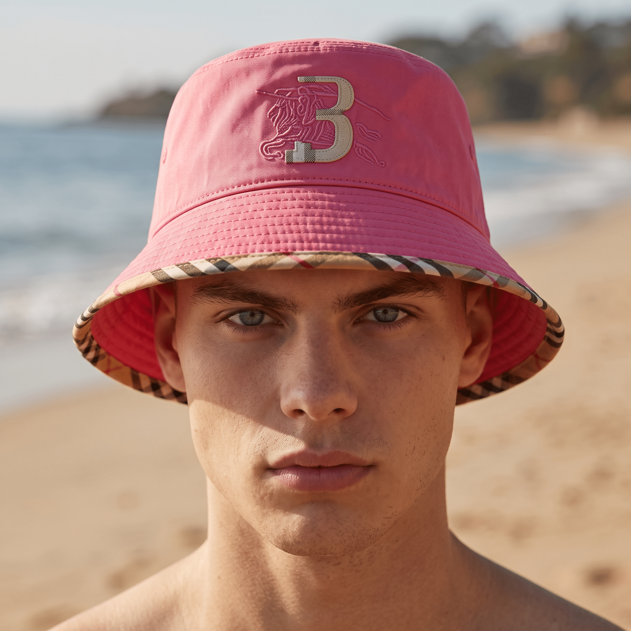 Burberry Pink Bucket Hat 💗🧢 - MASTERPIECE