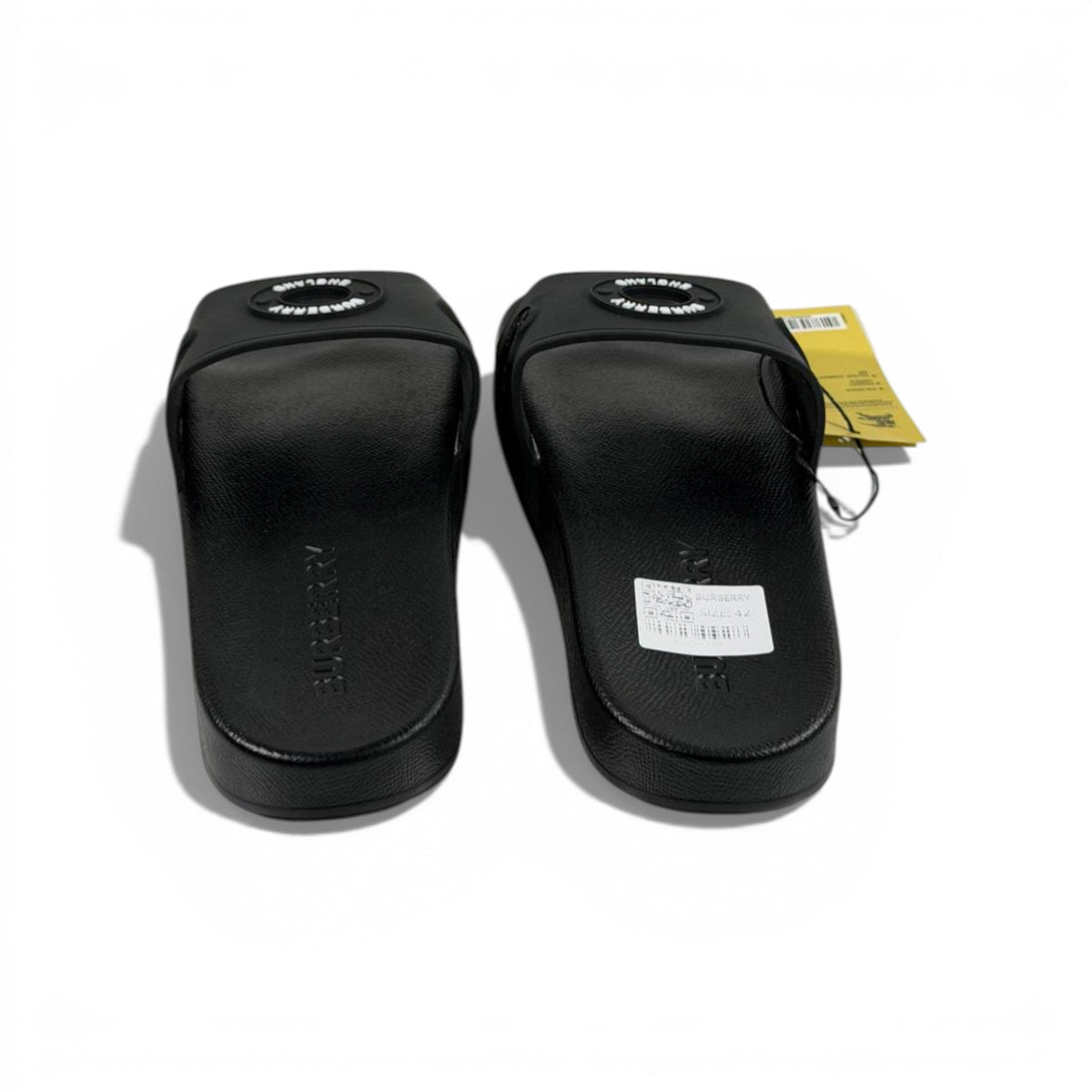 ⚫ Burberry Slides – Black Edition 🖤✨ - MASTERPIECE