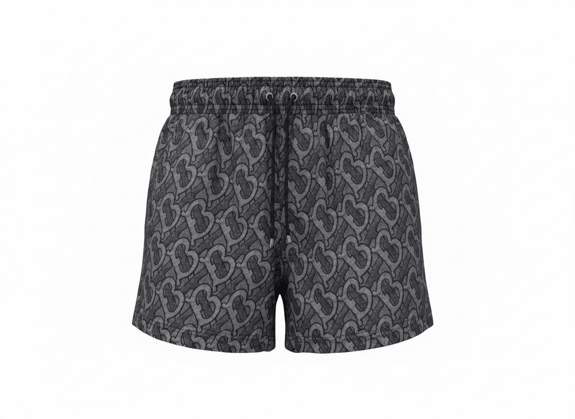 🖤 Burberry TB Monogram Swim Shorts ✨ - MASTERPIECE