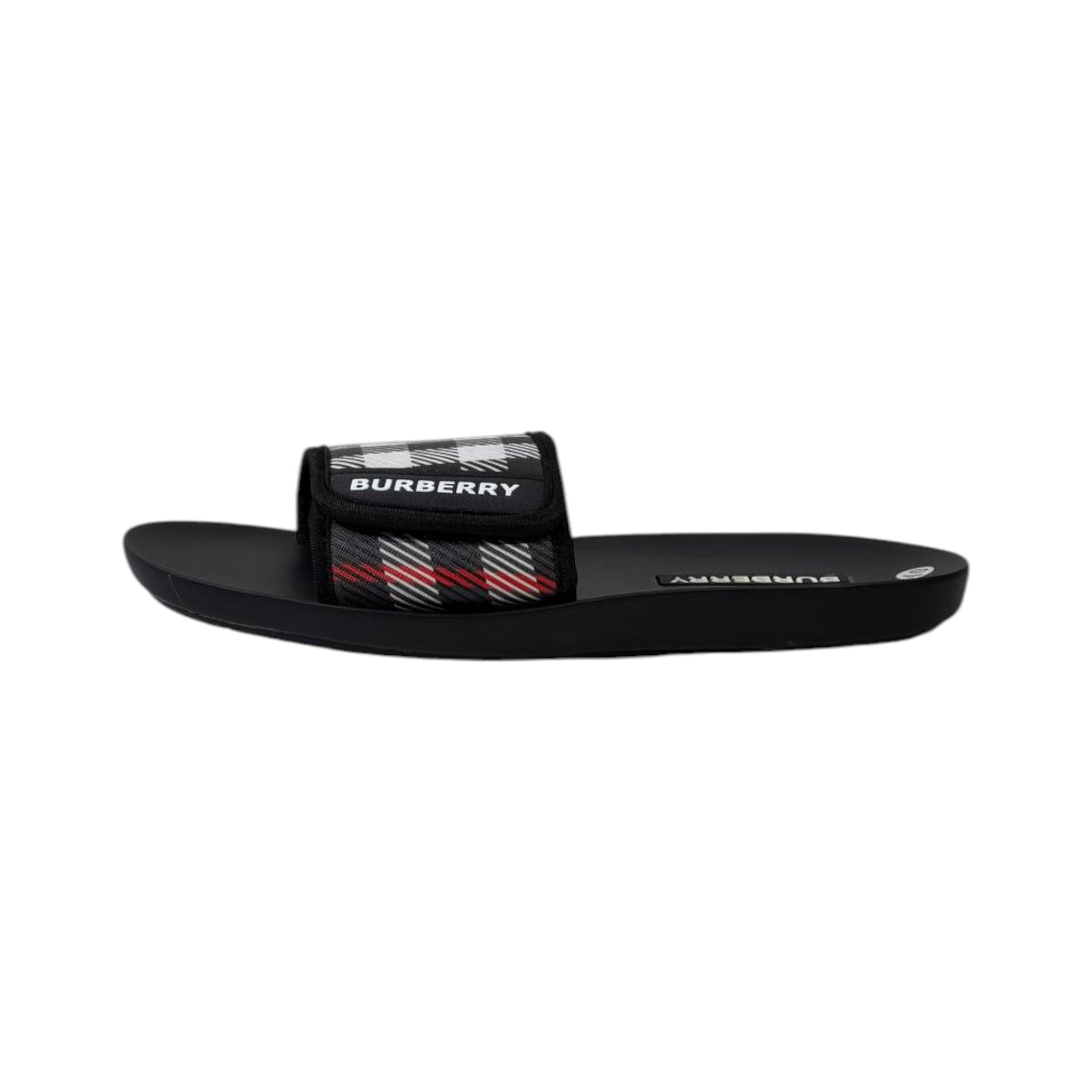 ✨ Burberry x Goodyear Check Slides – Luxury Comfort Meets Everyday Style - MASTERPIECE