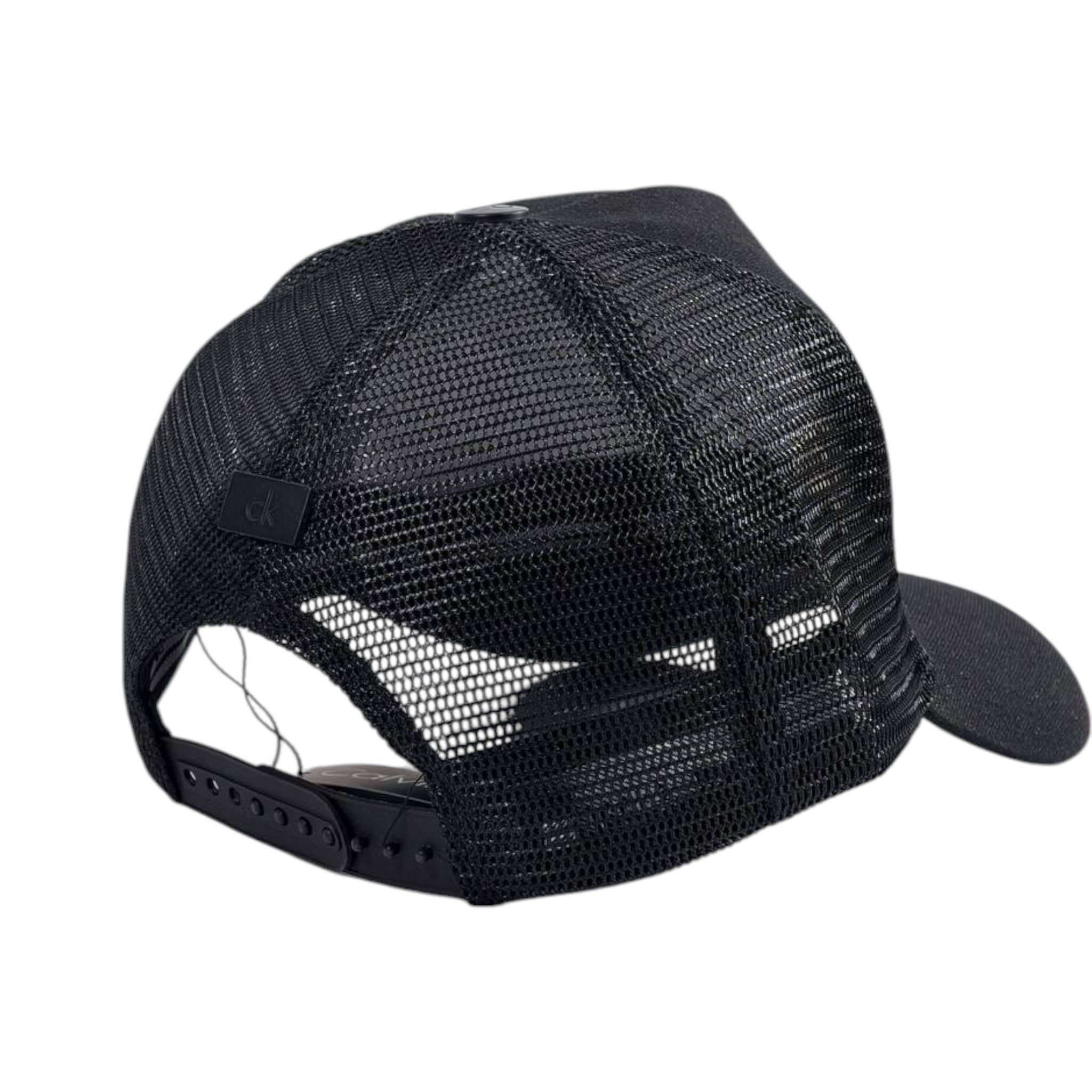 🧢 Calvin Klein Black Trucker Cap | Minimal Logo Edition 🖤✨ - MASTERPIECE