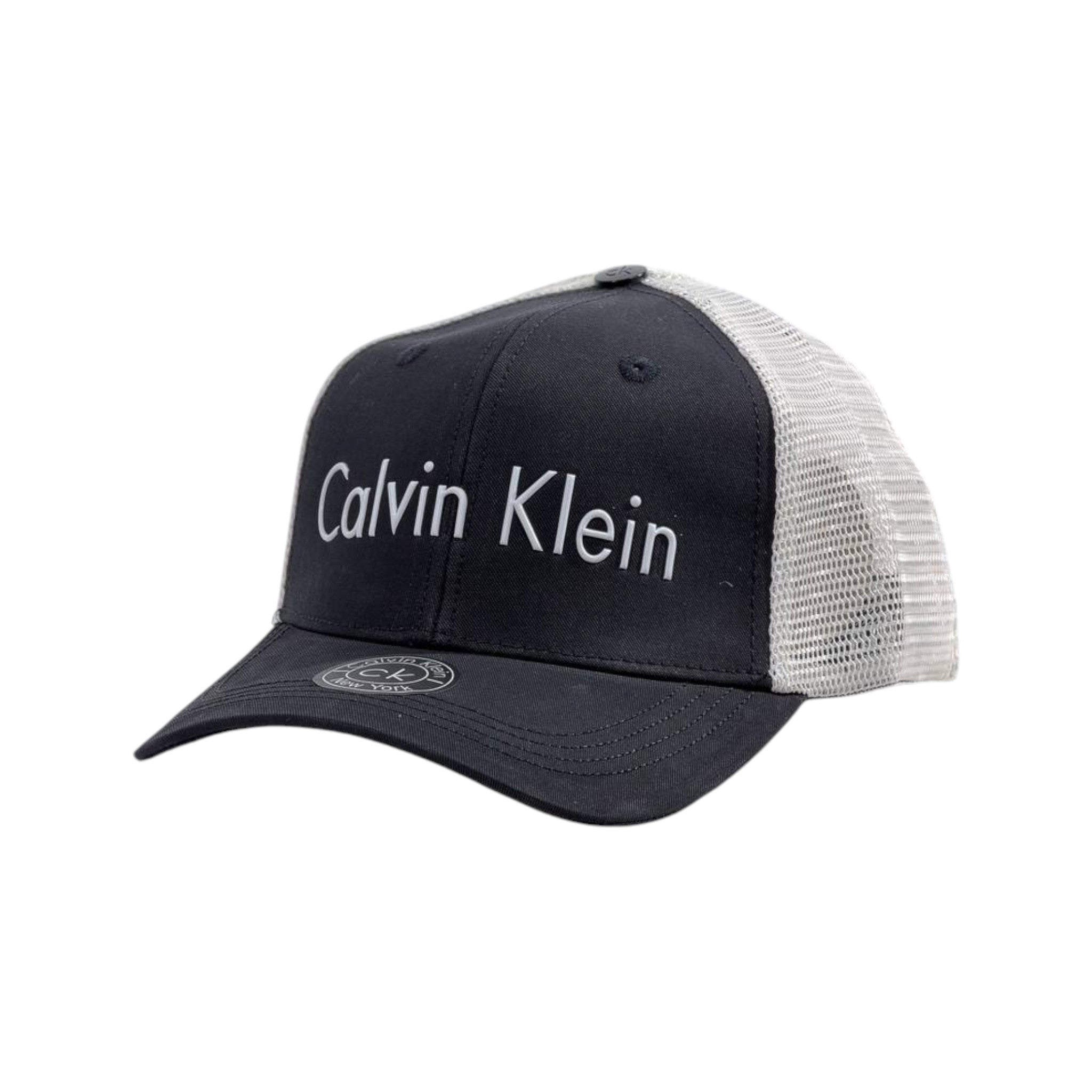 Calvin Klein Black & White Trucker Cap – Classic Logo Edition 🖤🤍🧢 - MASTERPIECE