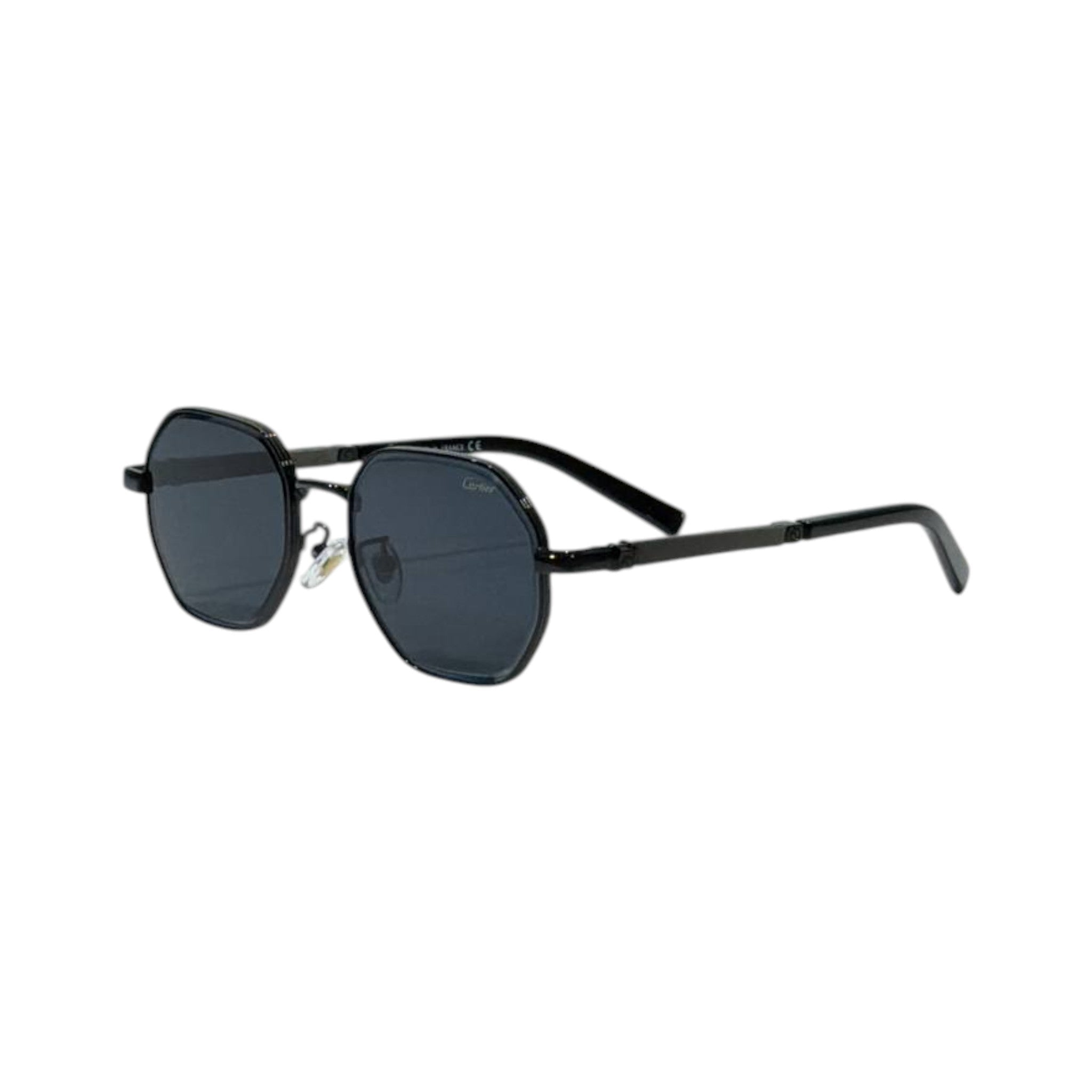 🕶️ Cartier-Inspired Black Geometric Sunglasses | Modern Luxury Edition ✨ - MASTERPIECE