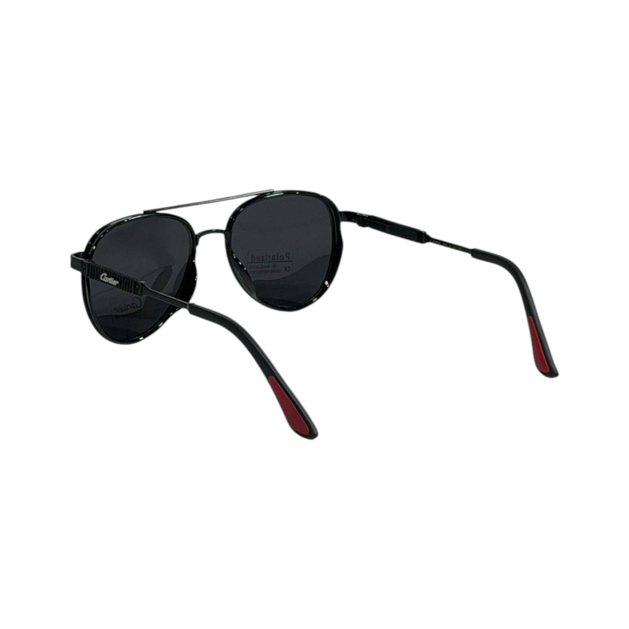 Cartier Polarized Aviator Sunglasses 🖤✨ Premium Black Edition - MASTERPIECE