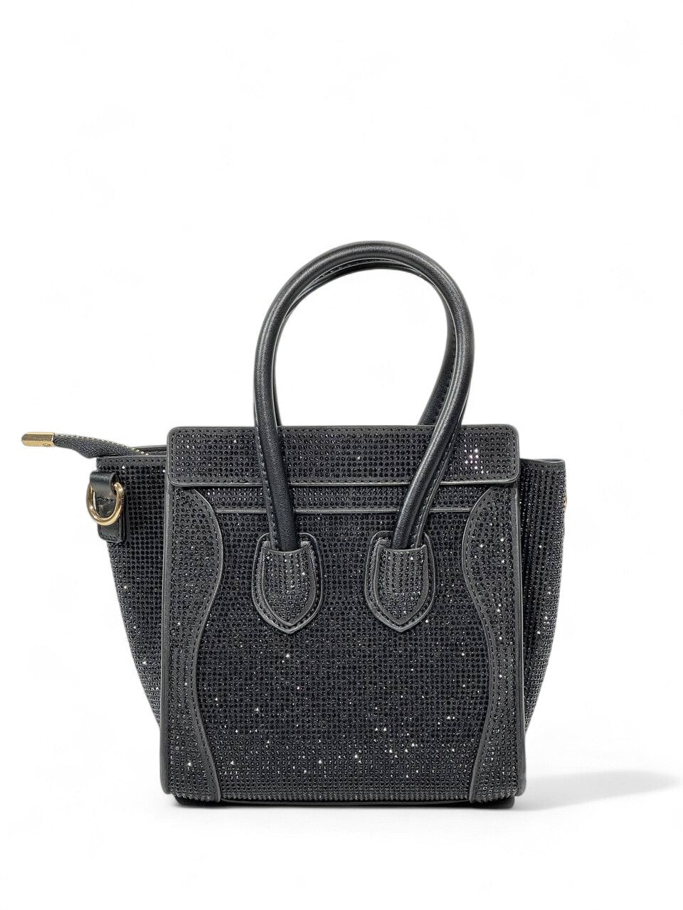 Celine Nano Luggage Sparkle — Black - MASTERPIECE