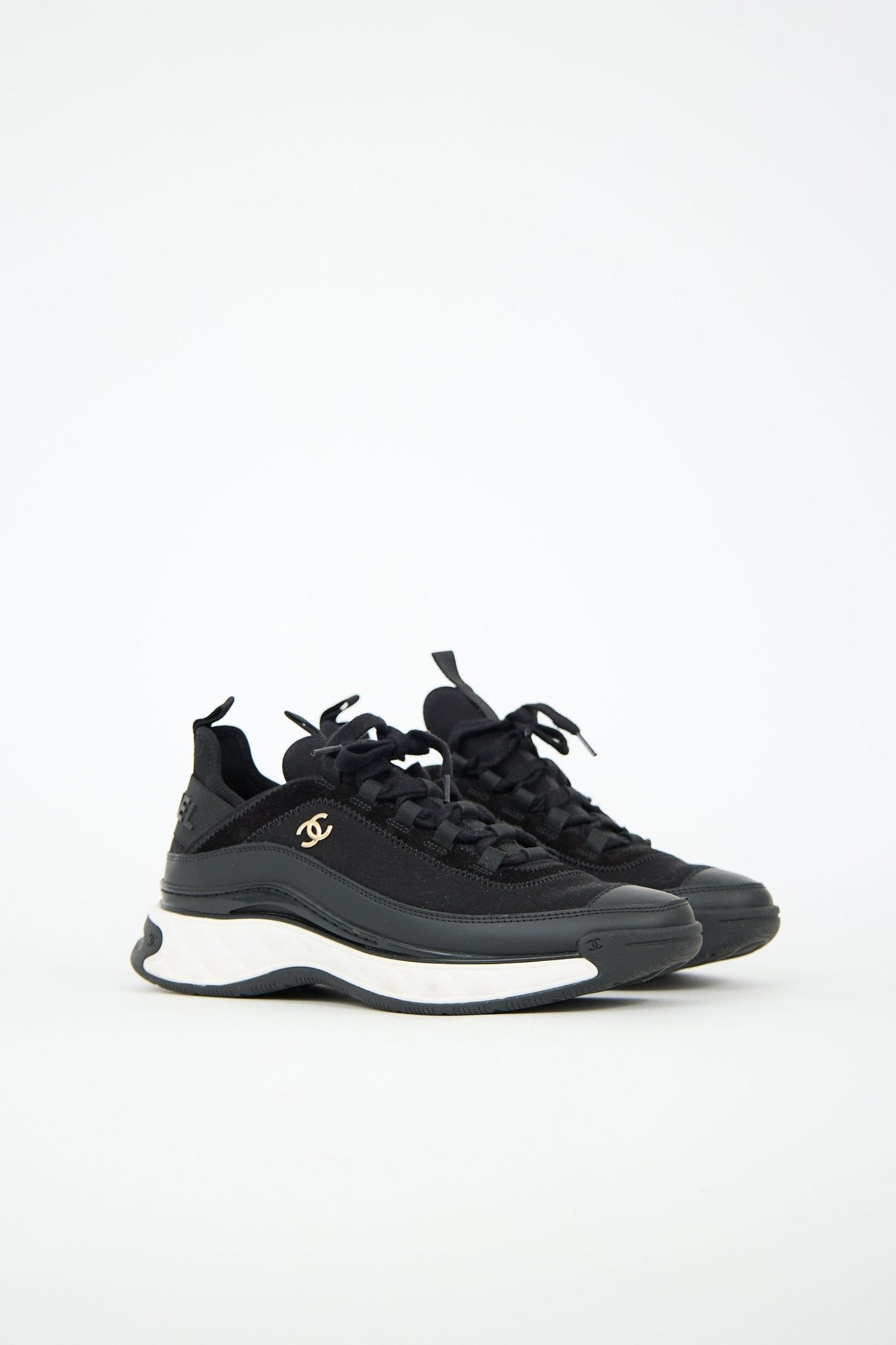 Chanel Chunky Runner Sneakers – Black Luxe Edition 🖤✨ - MASTERPIECE