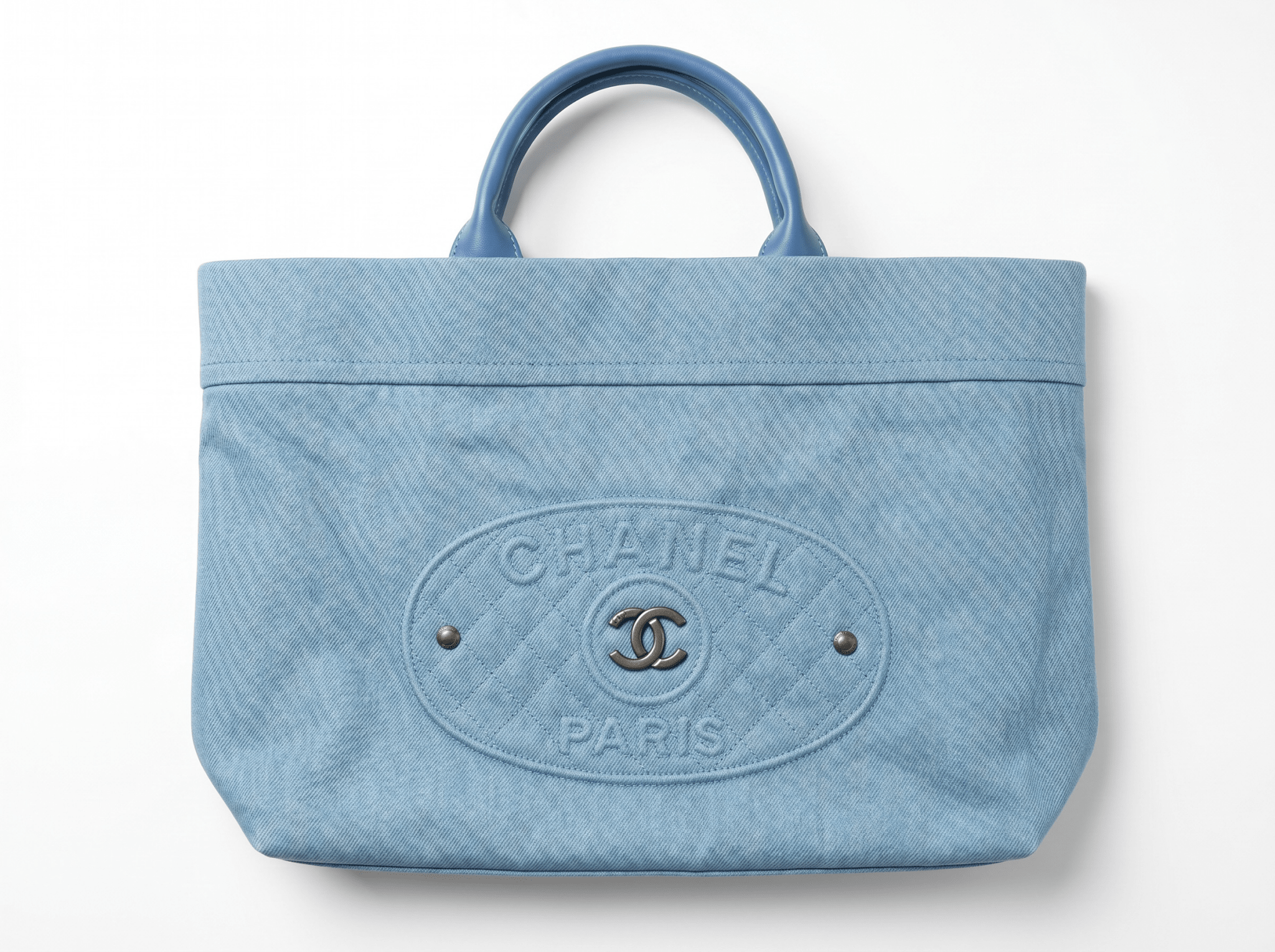 Chanel Denim Beach Tote Bag ๐๐๏ธโจ - MASTERPIECE