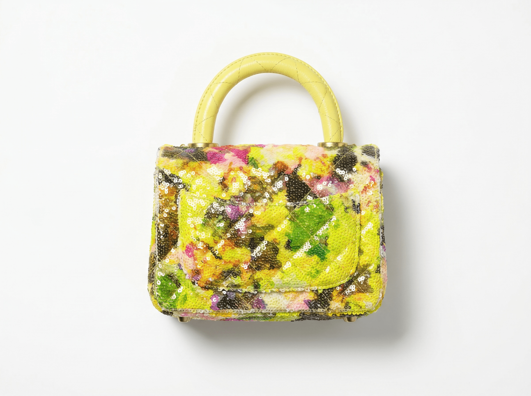 🌼 Chanel Garden Bloom Mini Top Handle Bag 🌼 - MASTERPIECE