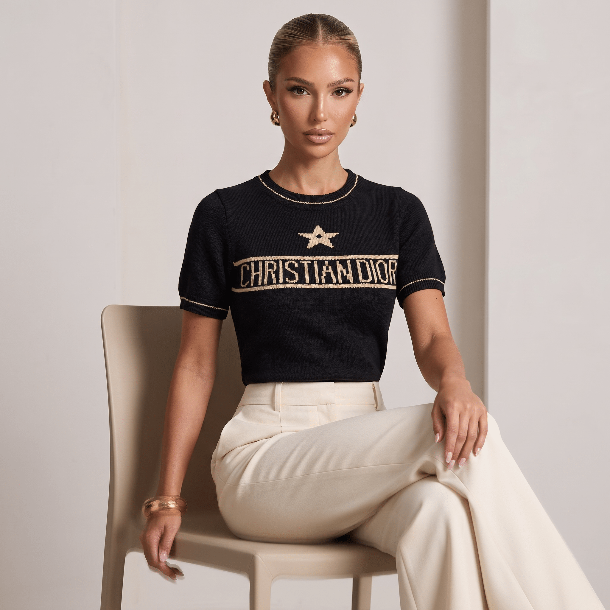 🖤 Christian Dior Knit Top (one size) - MASTERPIECE