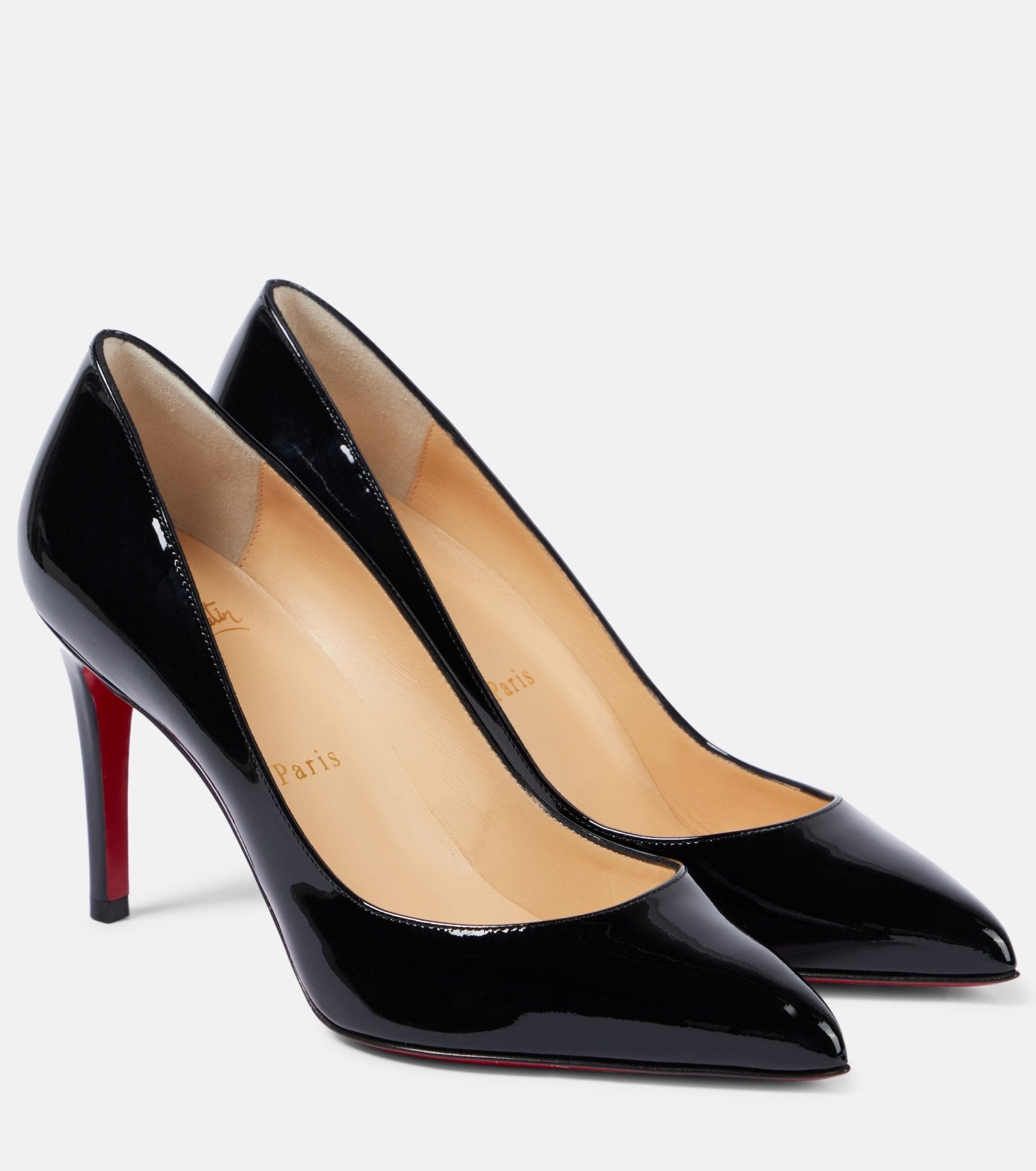 Christian Louboutin So Kate Patent Pumps – Black Red Sole Edition ❤️🖤✨ - MASTERPIECE