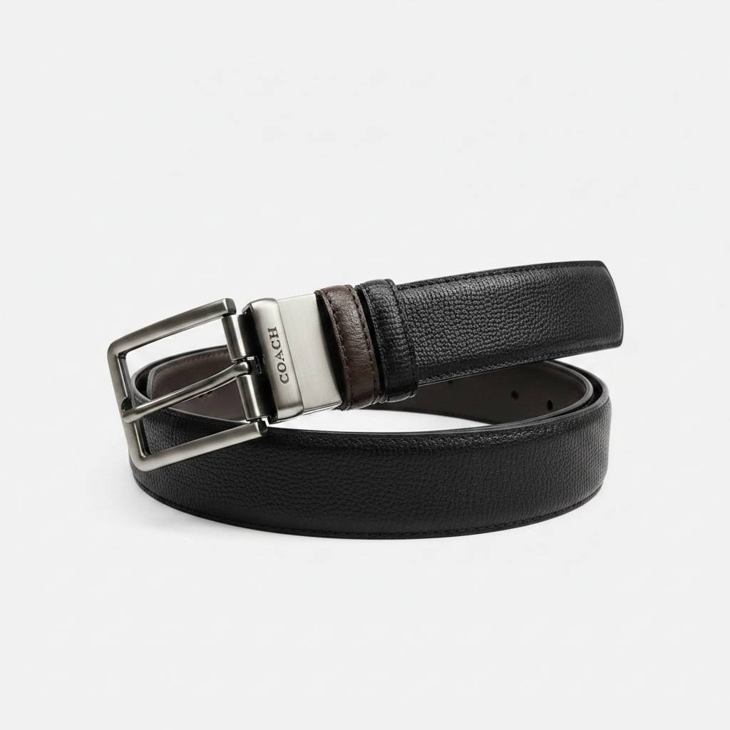 Coach Premium Reversible Belt 130CM – Black & Brown Classic Luxury Belt ✨🖤🤎 - MASTERPIECE