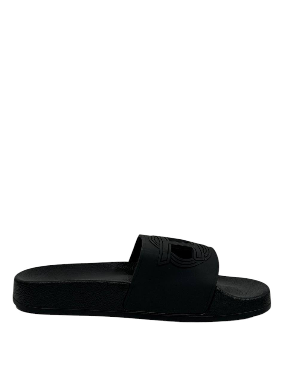 DIESEL Slides – All Black Industrial Edition 🖤⚙️ - MASTERPIECE