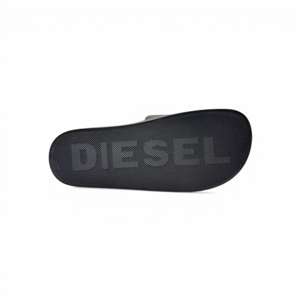🖤 Diesel Slides – Black & White Logo Edition 🔥🩴 - MASTERPIECE