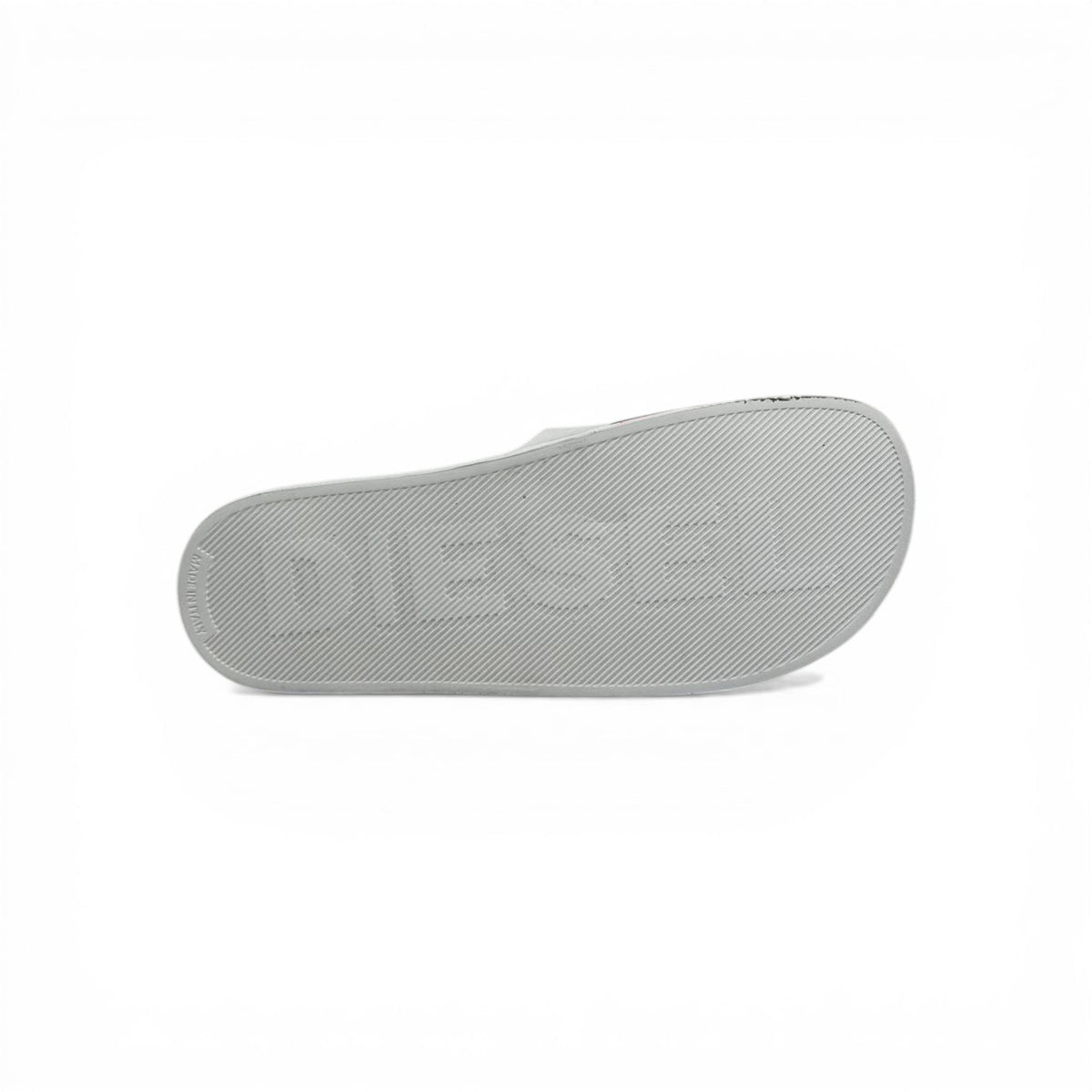 🔴⚪ Diesel Slides – White & Red Logo Edition 🔥🩴 - MASTERPIECE