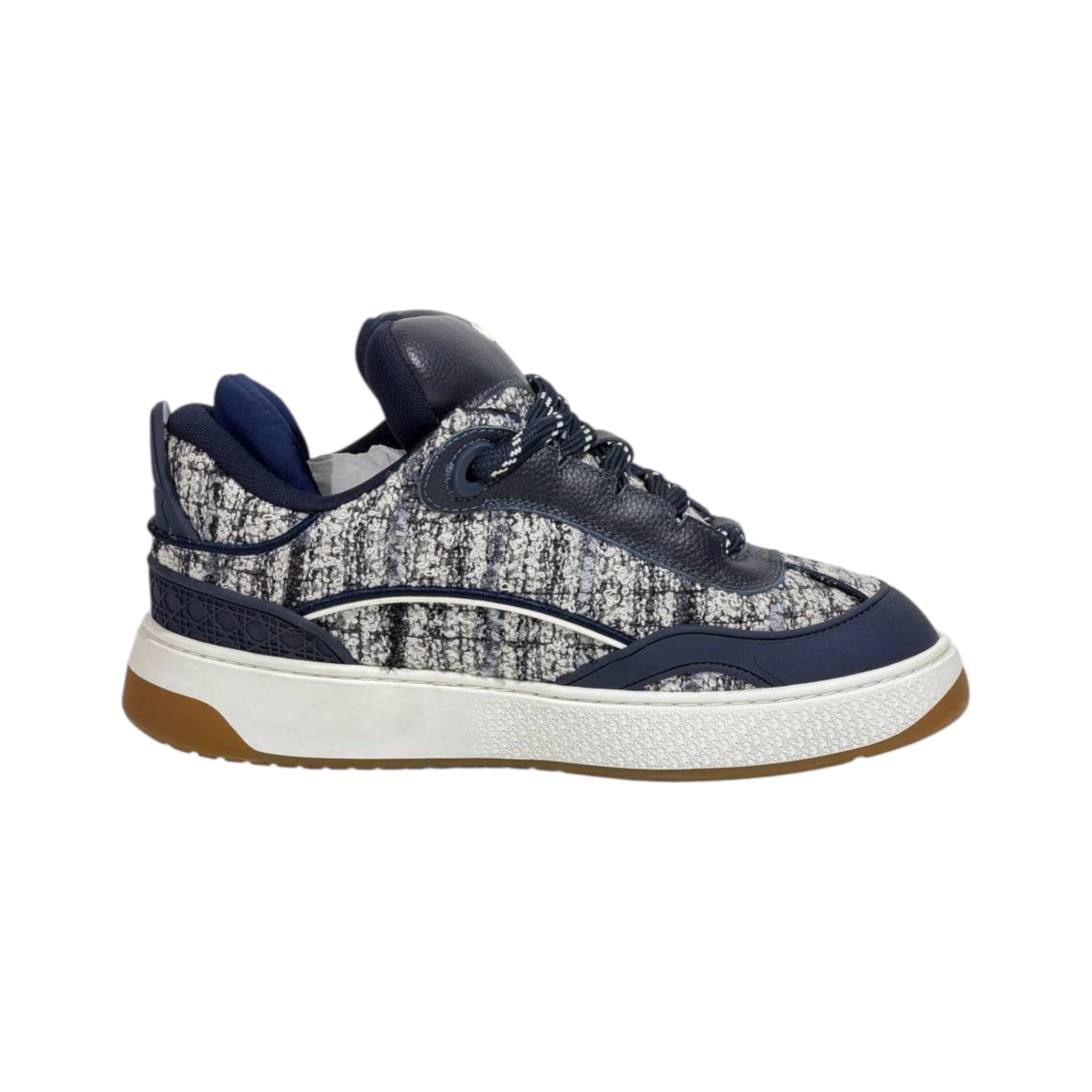 🤍 Dior B27 Tweed Low-Top Sneakers 👟✨ - MASTERPIECE
