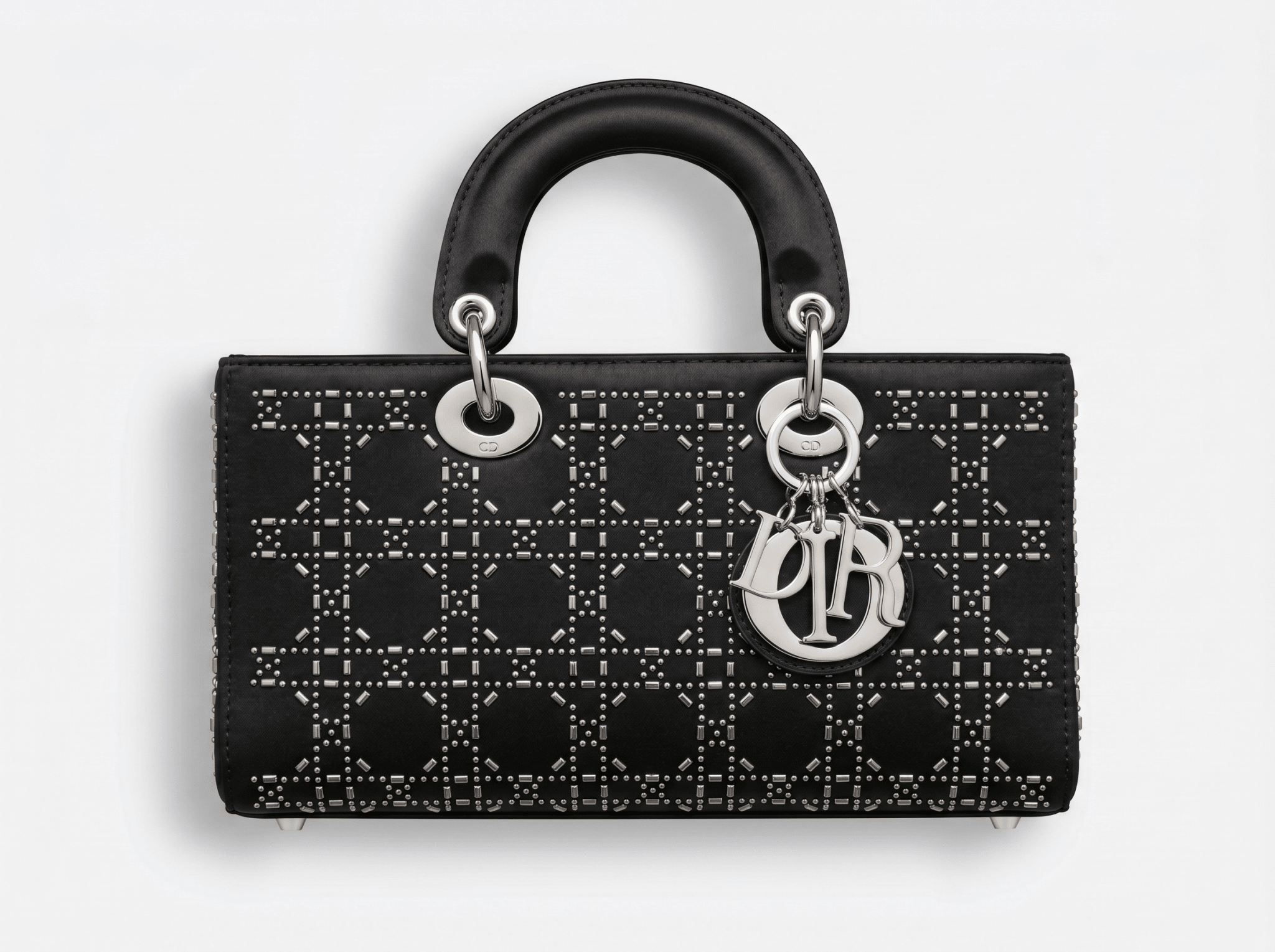 🖤 Dior Lady Dior Large Studded Cannage Bag – Black Edition 🖤 - MASTERPIECE