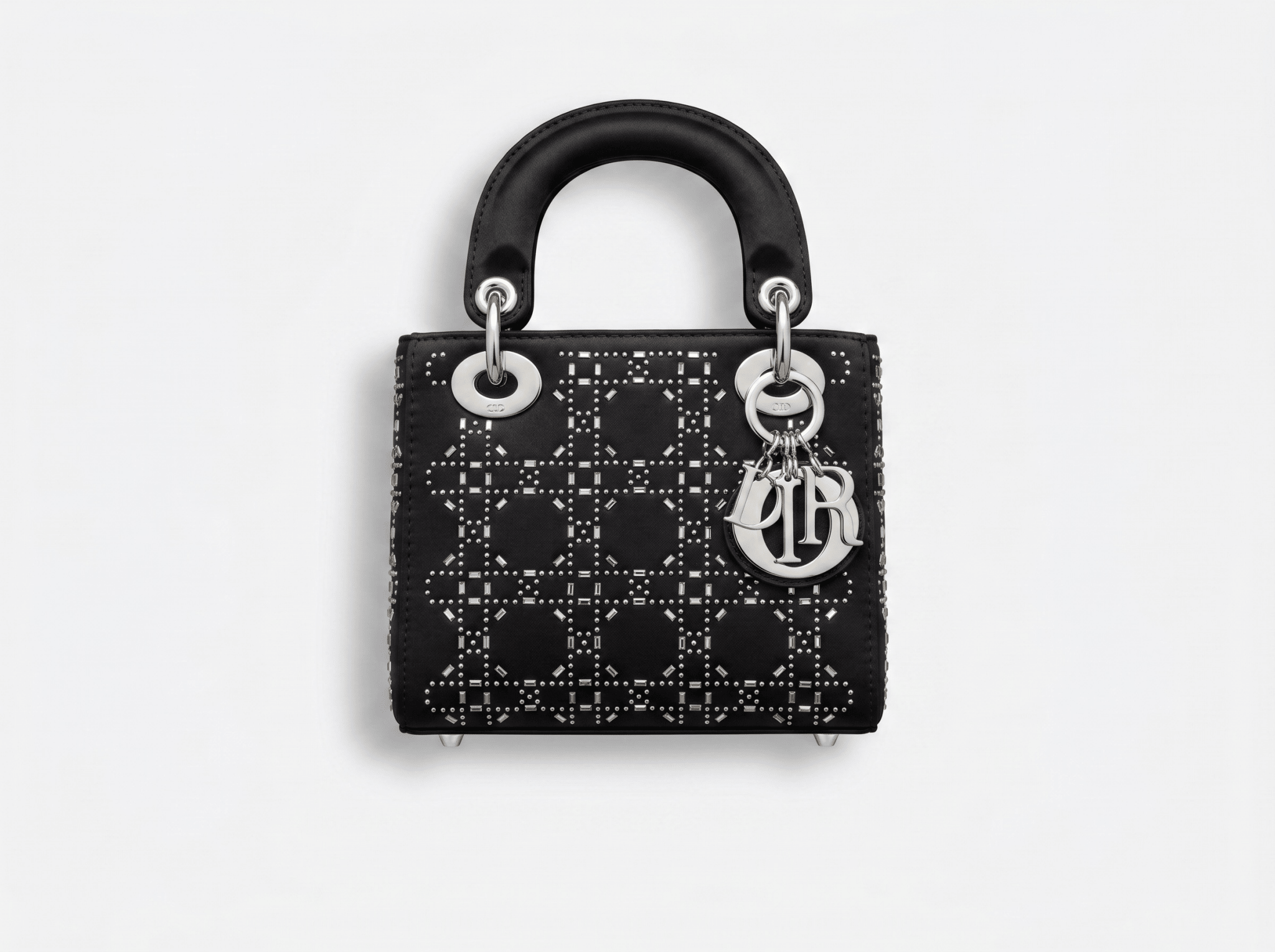 🖤 Dior Lady Dior Mini Studded Cannage Bag – Black Edition 🖤 - MASTERPIECE