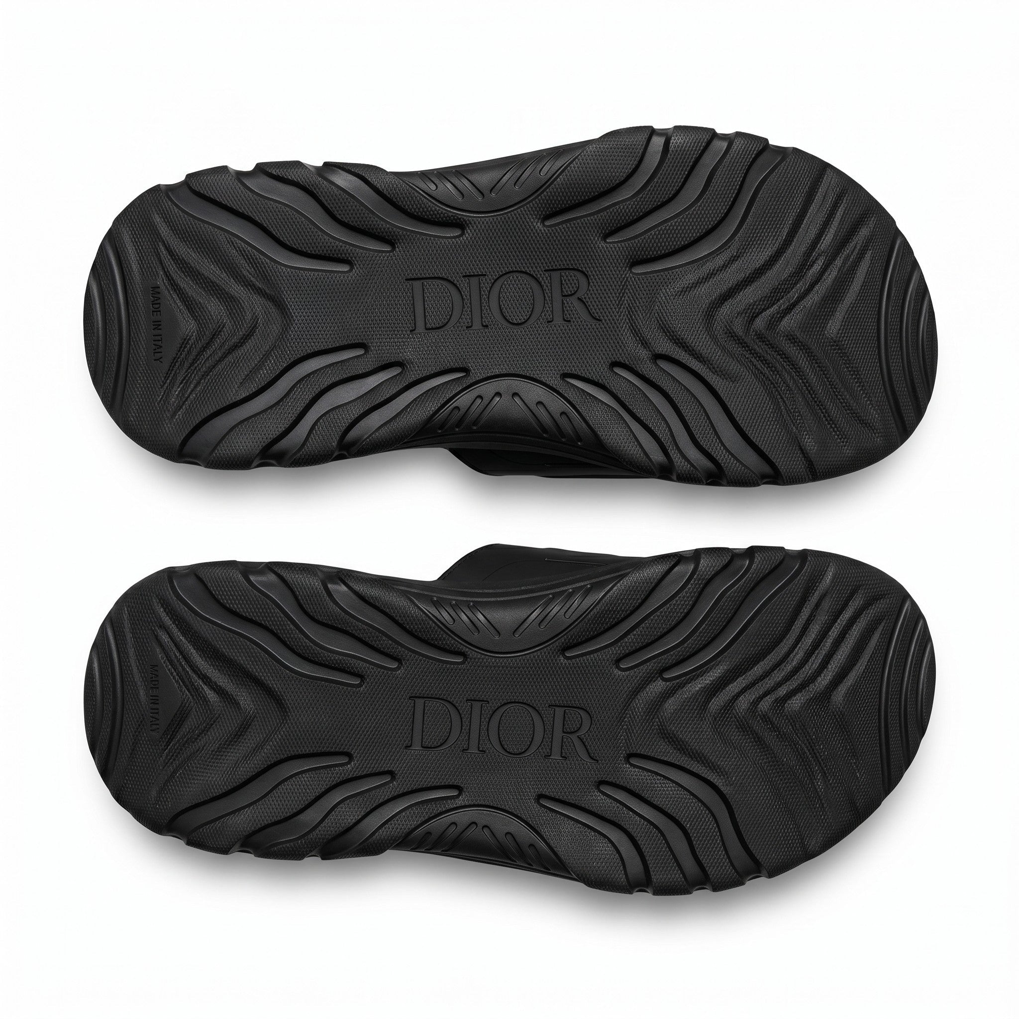 Dior Oblique Black Slide Sandals - MASTERPIECE