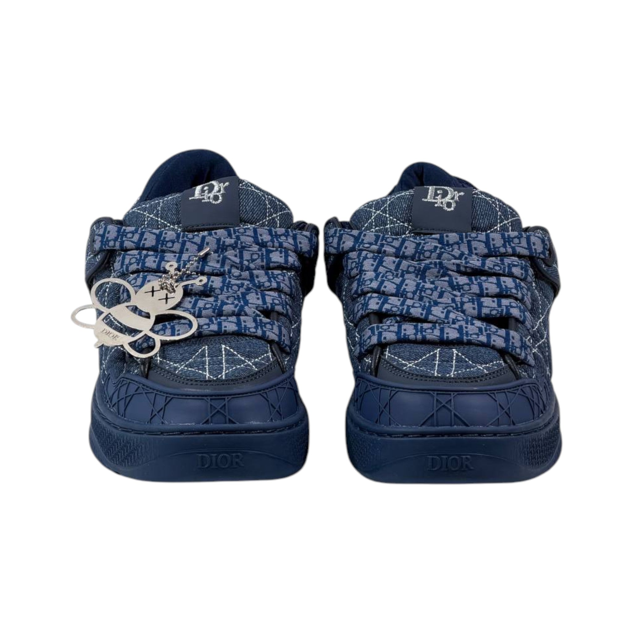 Dior P90 Denim Oblique Sneakers 💙 - MASTERPIECE