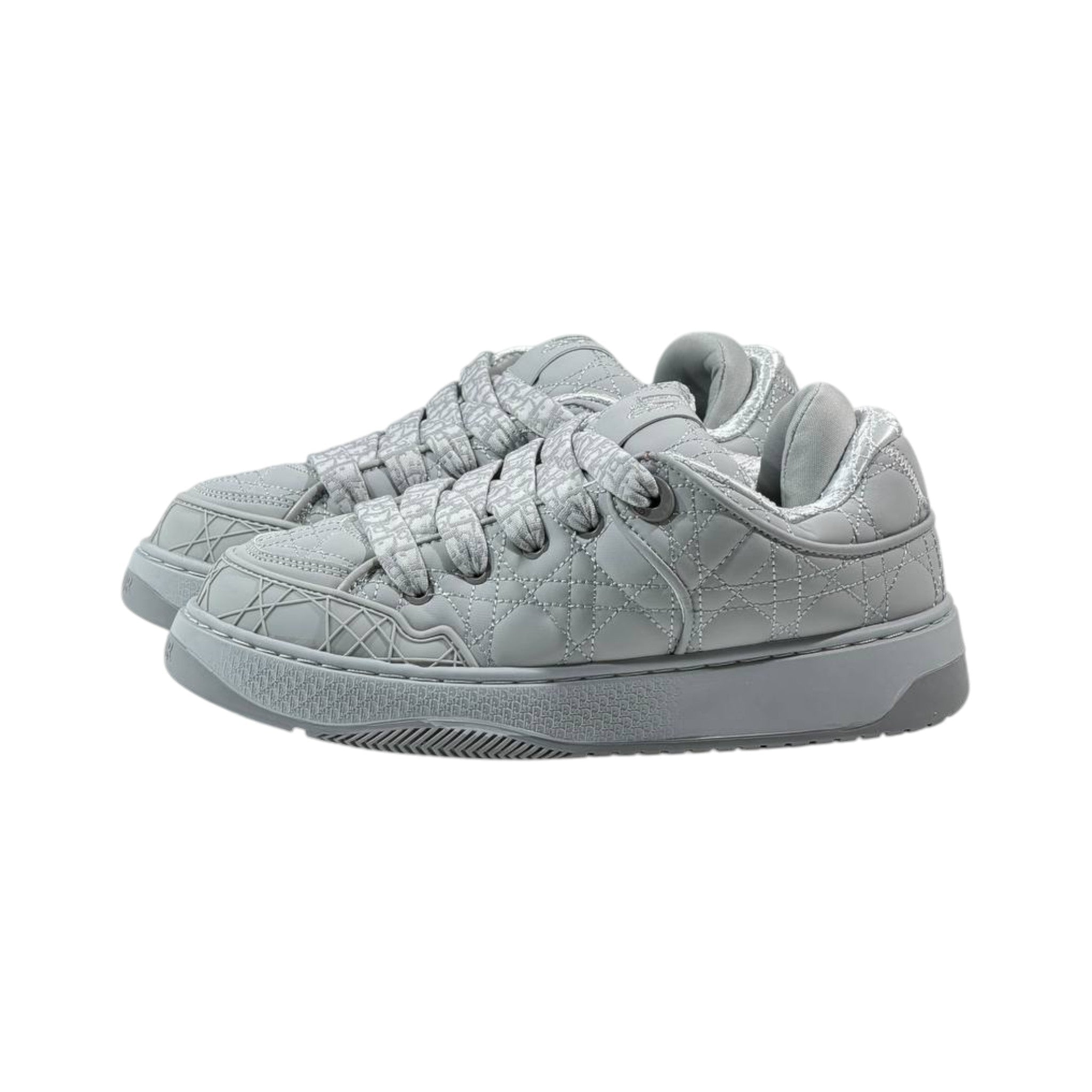 Dior P90 Quilted Low-Top Sneakers 🩶 - MASTERPIECE