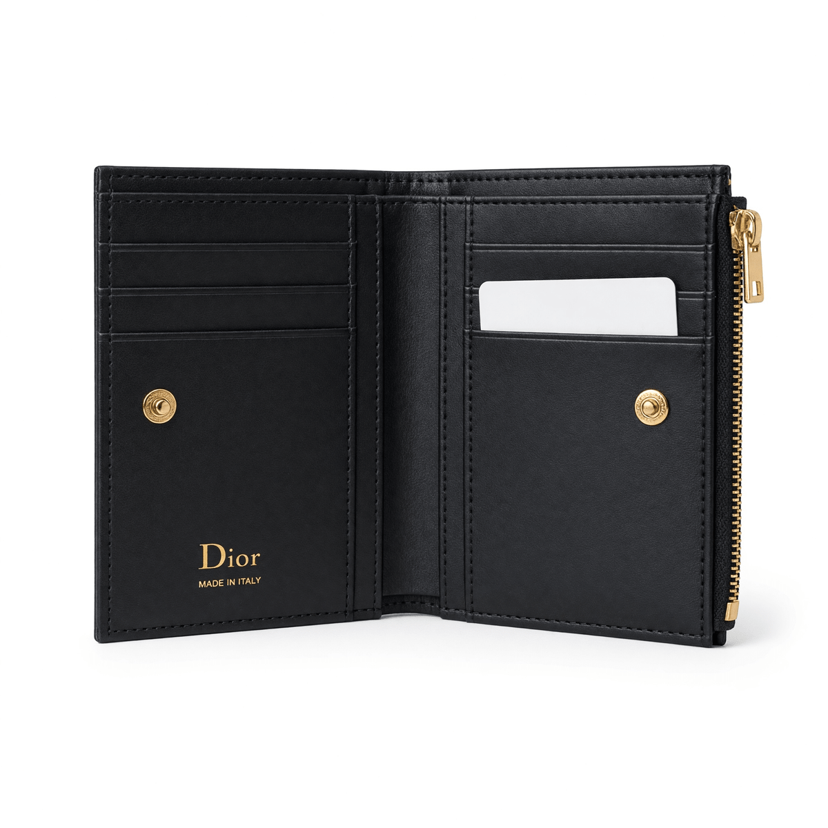 Dior Small Wallet Card Holder – Navy Jacquard Bow - MASTERPIECE