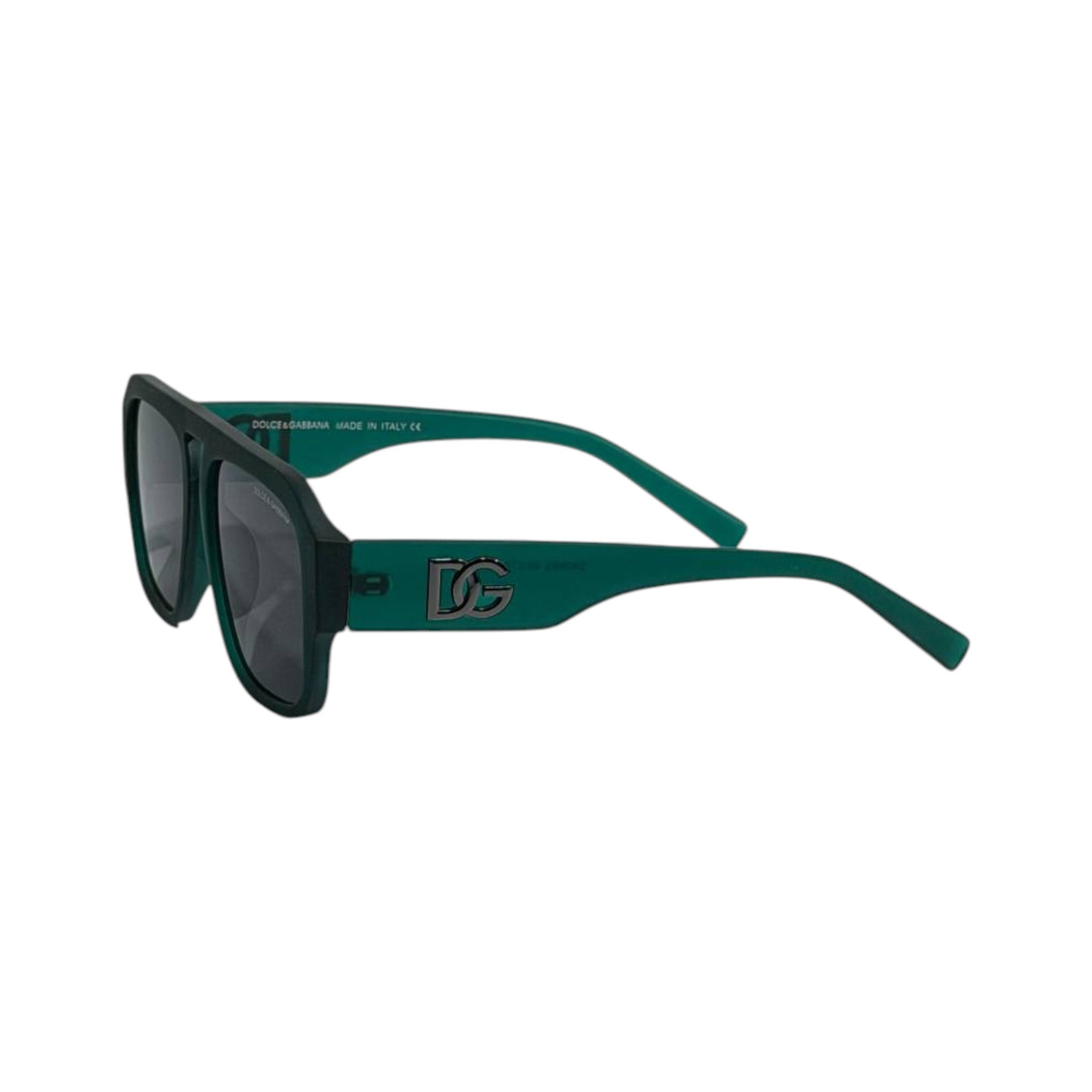 💚 Dolce & Gabbana DG Emerald Green Sunglasses | Luxury Statement Edition 😎 - MASTERPIECE