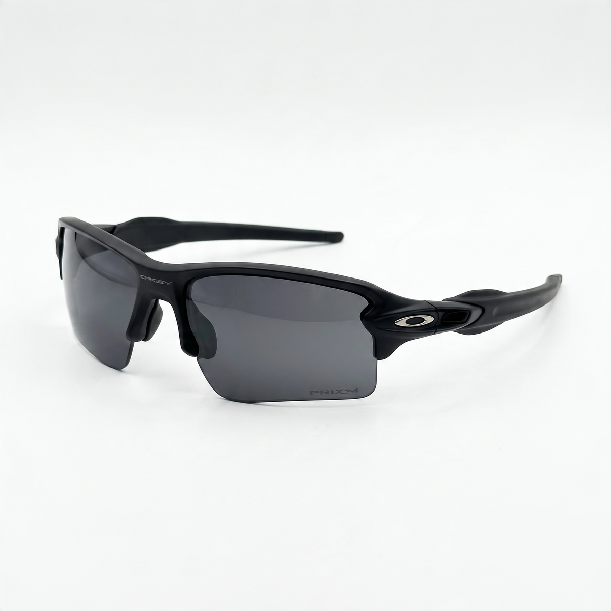 Oakley black sport wrap sunglasses with Prizm lenses